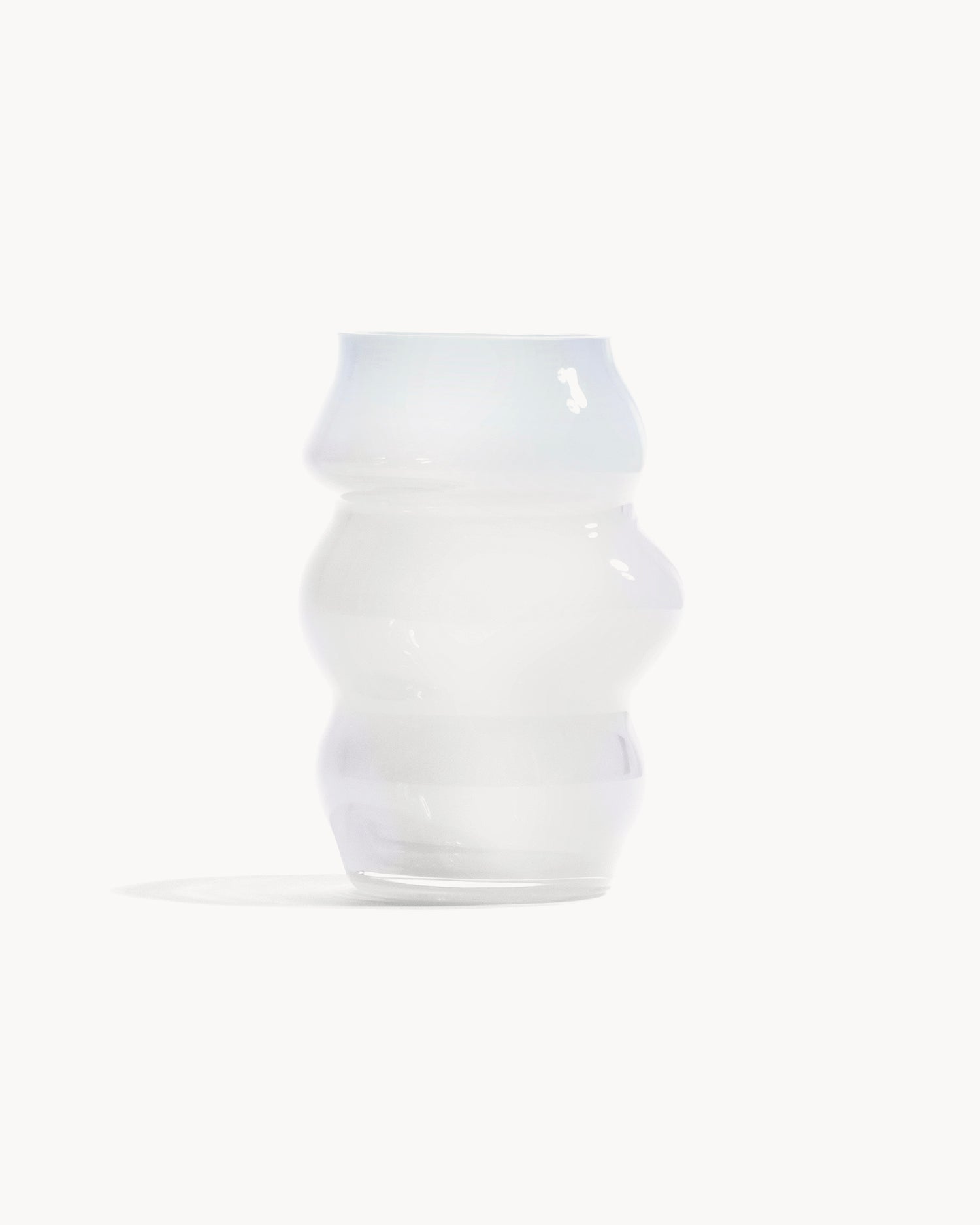 Vaso in cristallo realizzato a mano Muse