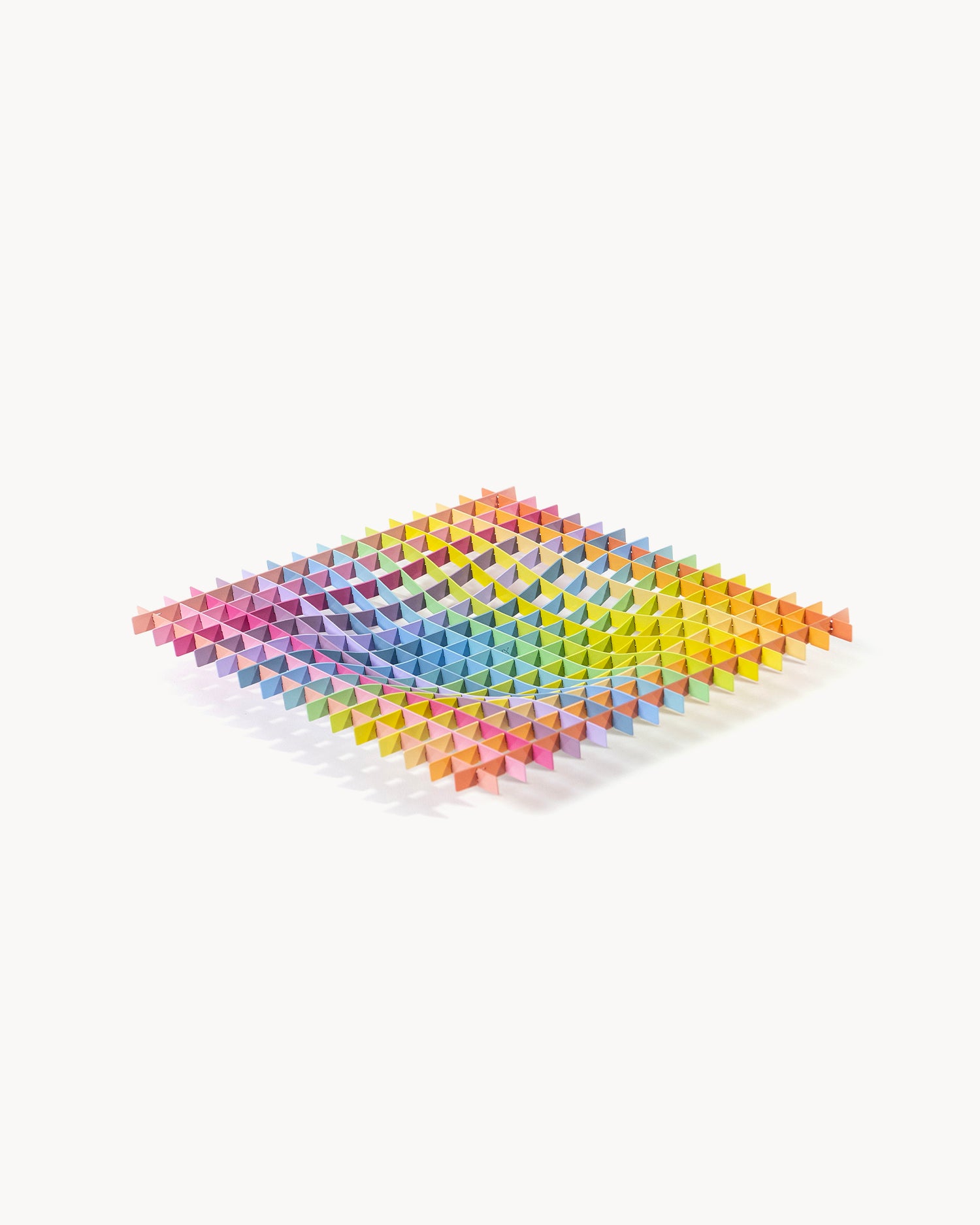 Vassoio in acciaio Gravity, rainbow
