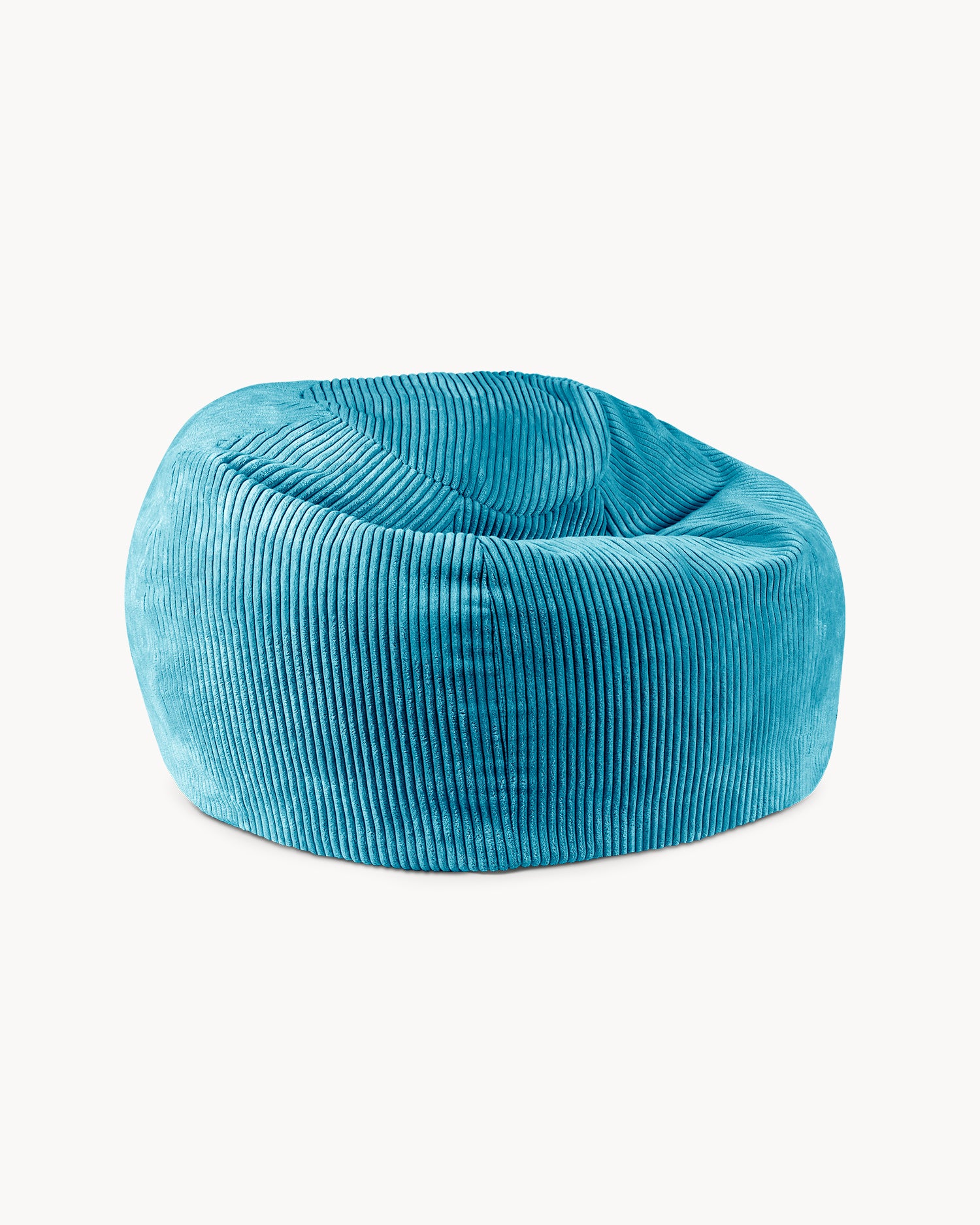 Pouf sacco per bambini in velluto a coste