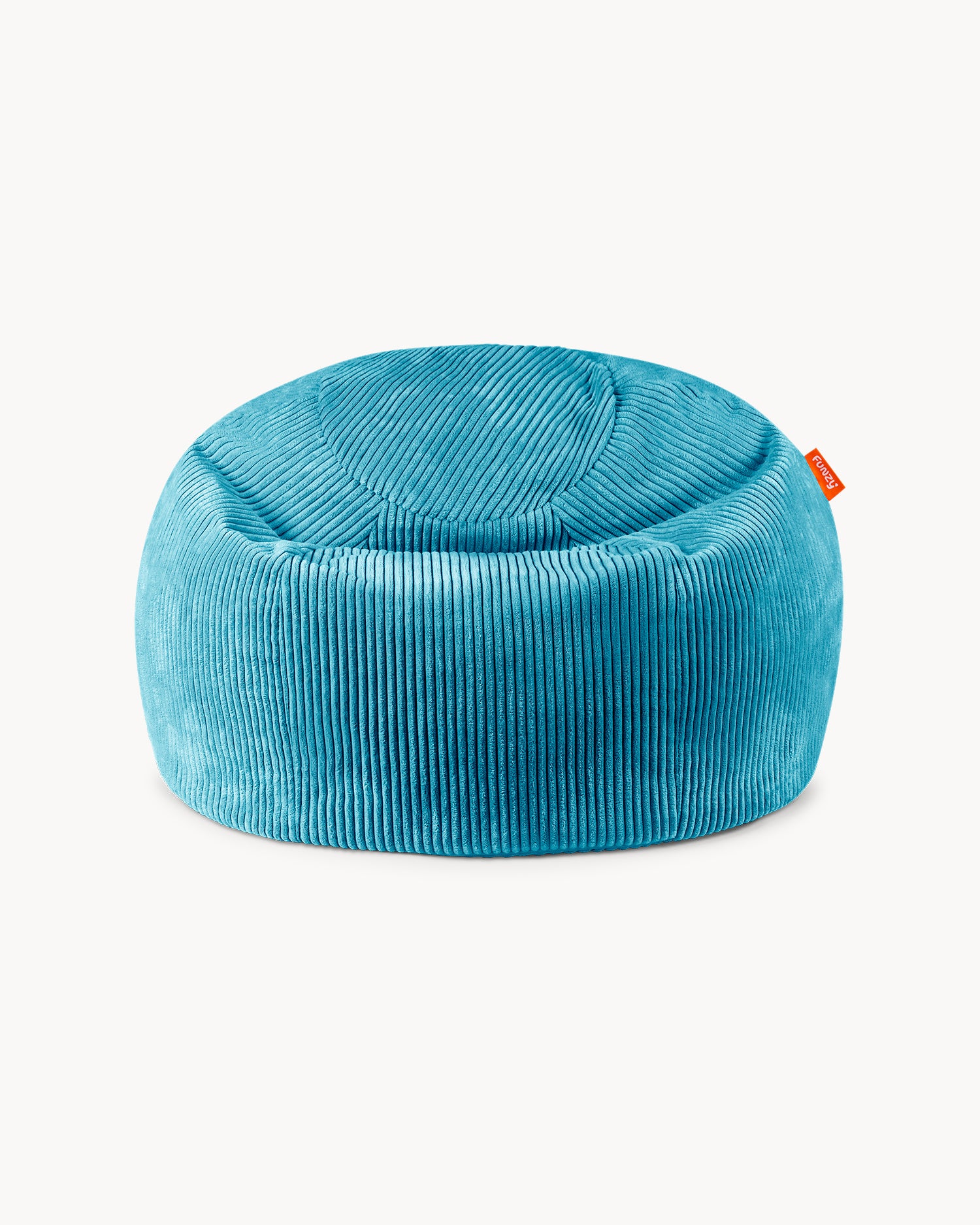 Pouf sacco per bambini in velluto a coste