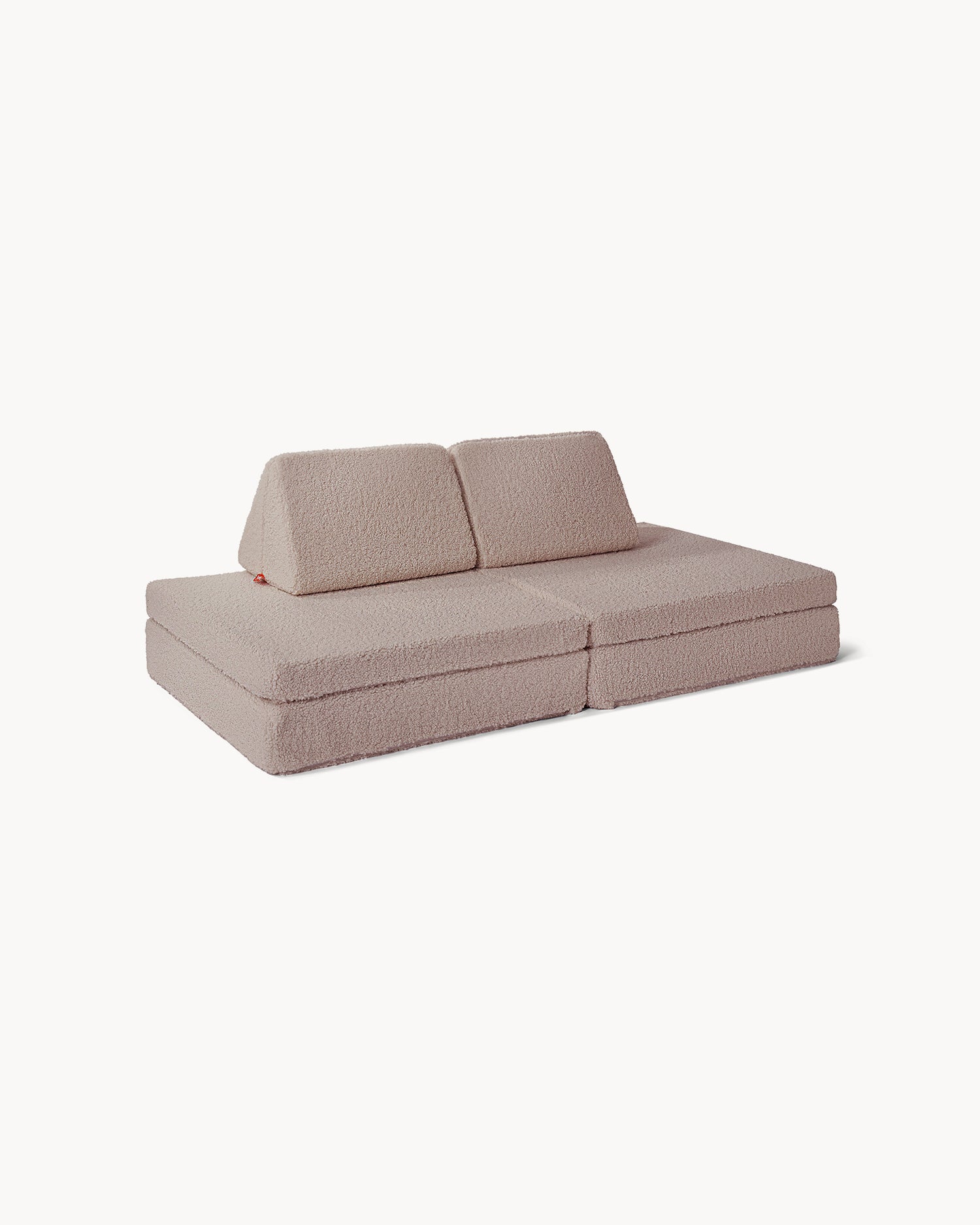 Divano modulare per bambini in teddy