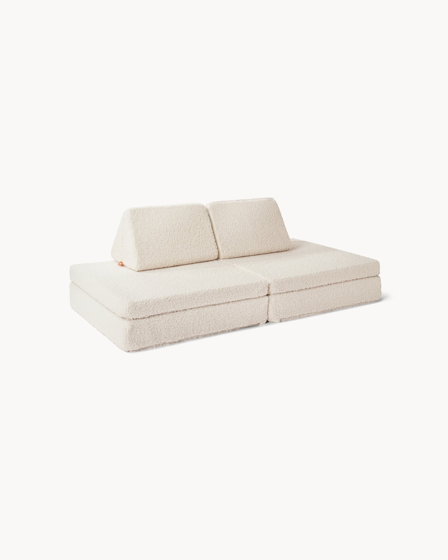 Divano modulare per bambini in teddy