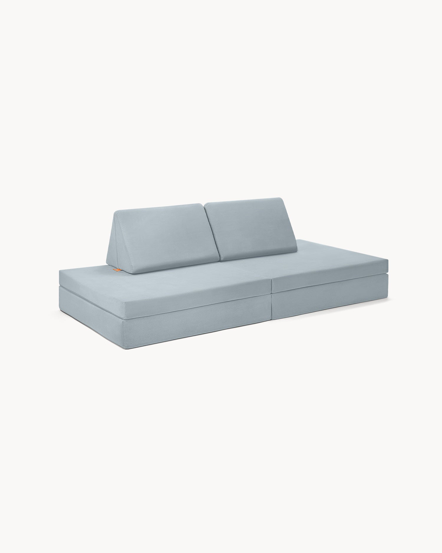 Divano modulare per bambini in velluto