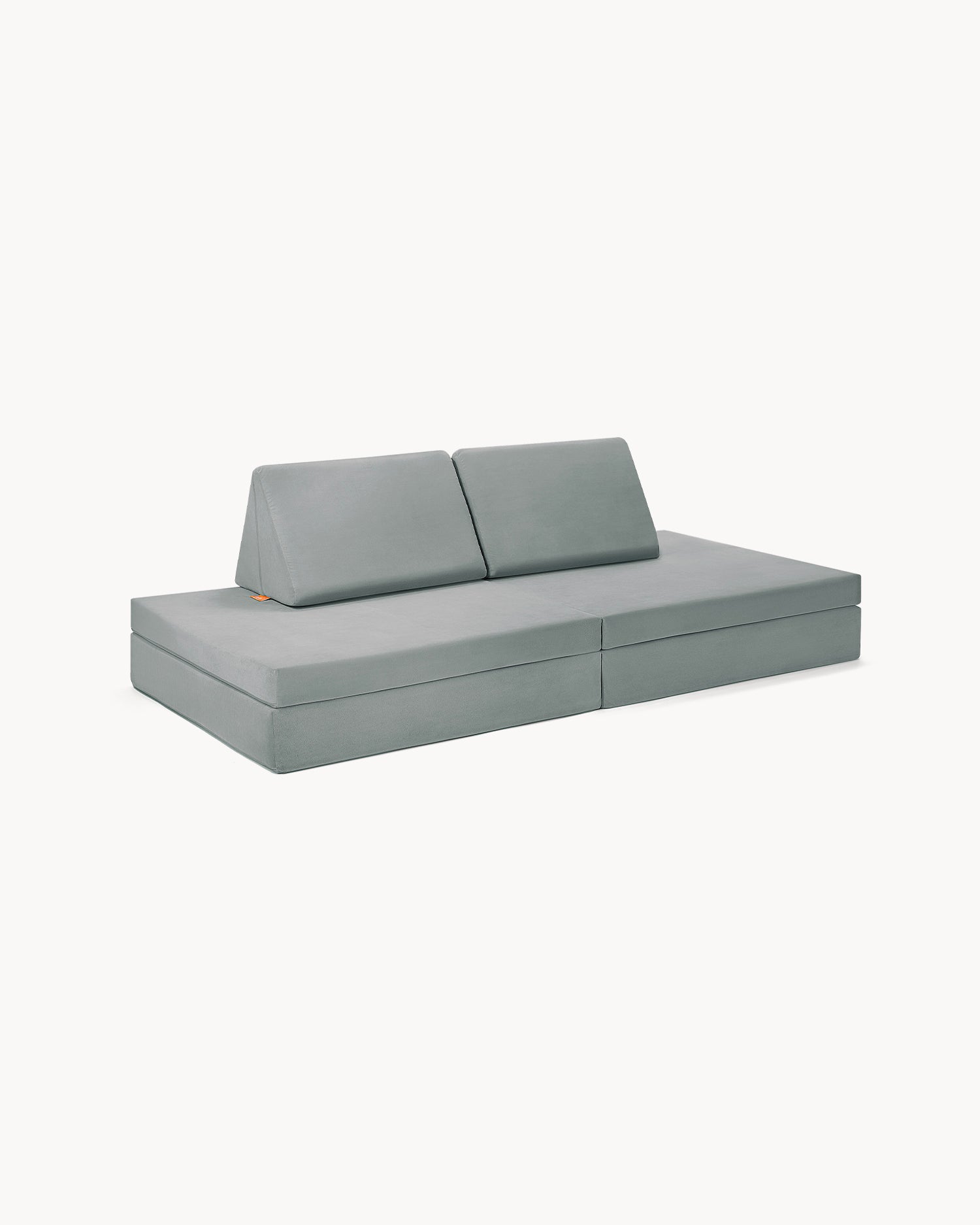 Divano modulare per bambini in velluto