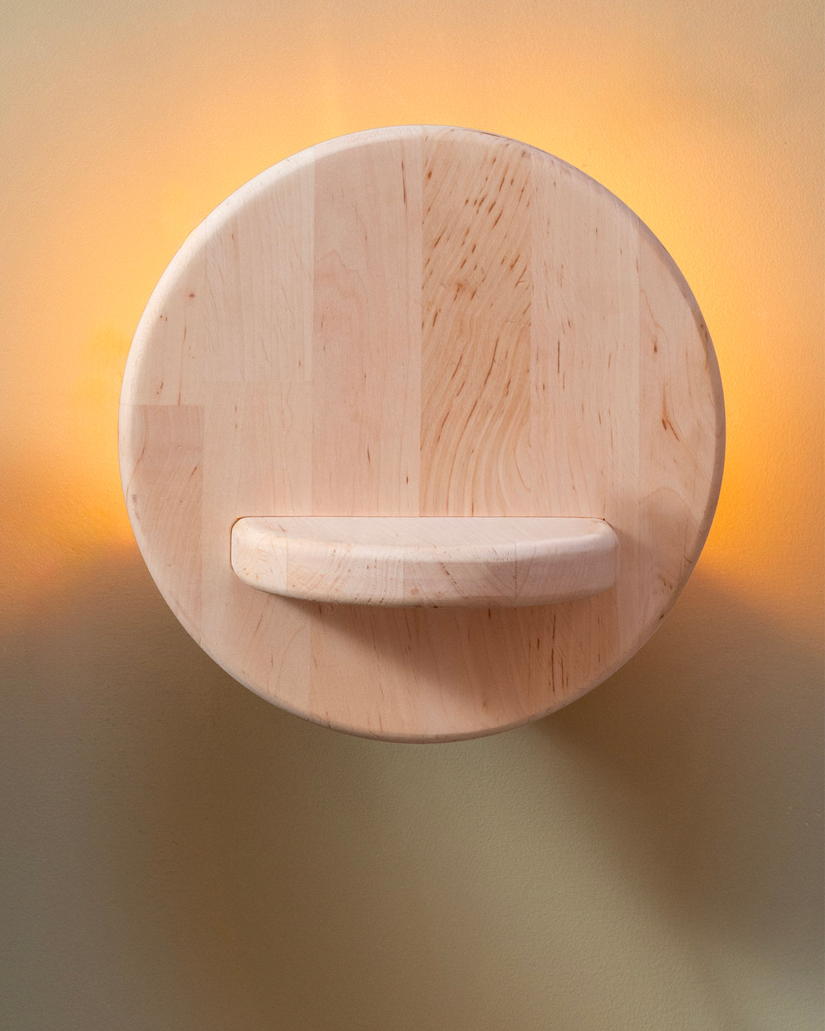 Lampada da parete in legno di ontano Corsica