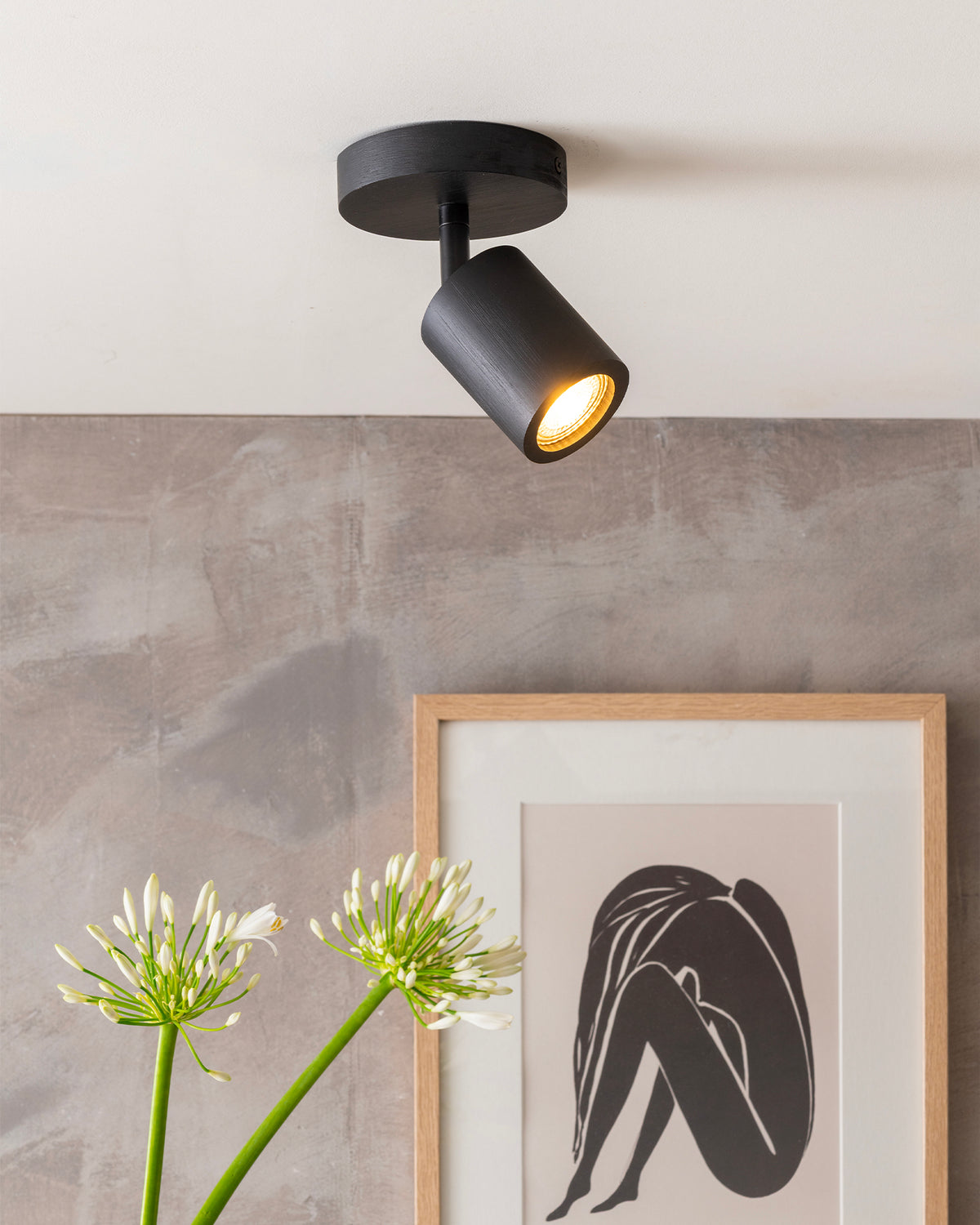 Lampada da soffitto in bambù Java
