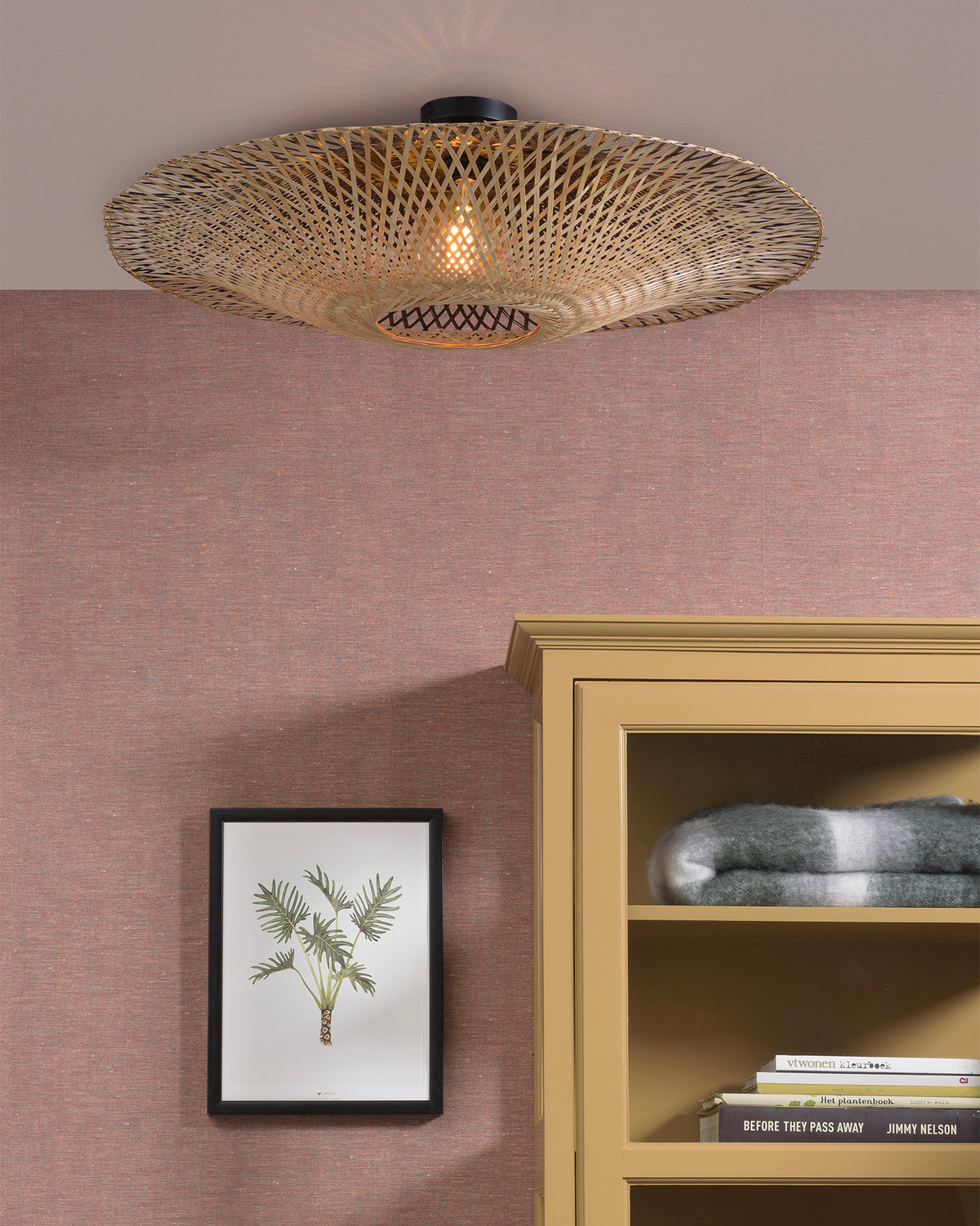 Lampada da soffitto in bambù Kalimantan