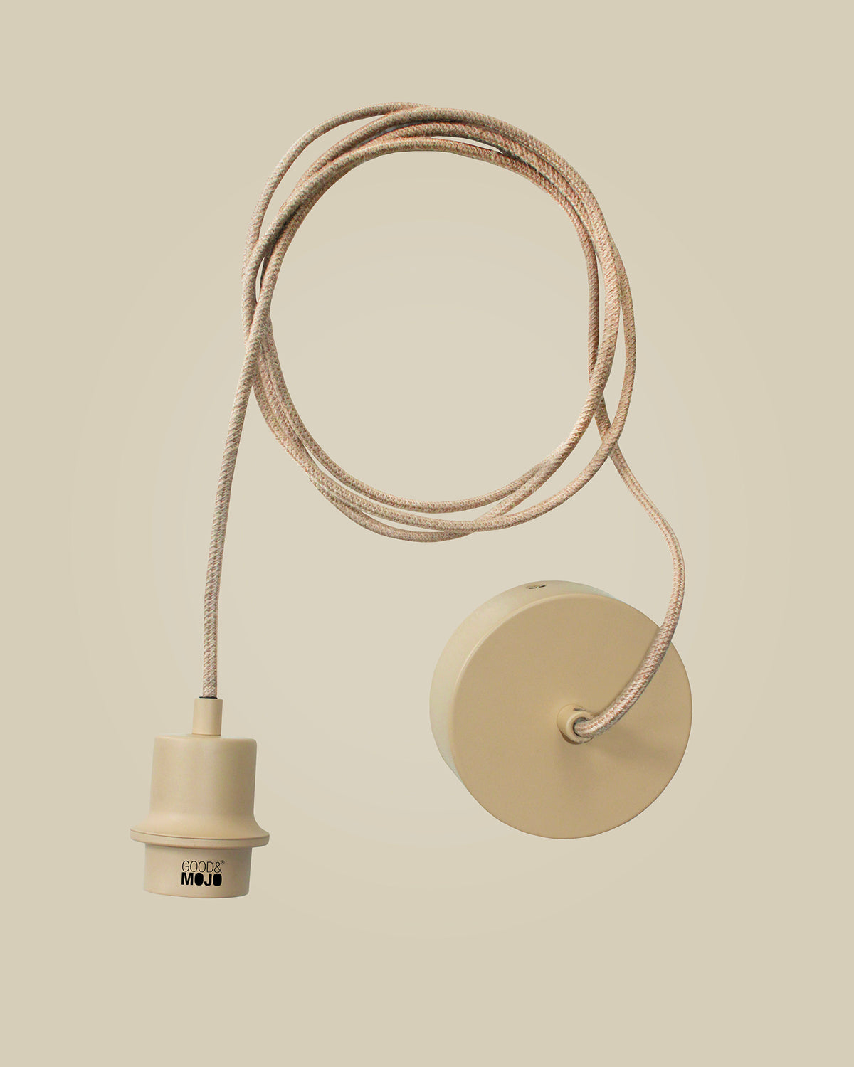 Lampada a sospensione in legno di ontano Corsica