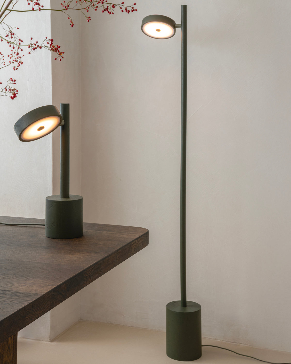 Lampada da tavolo in legno di frassino Okinawa