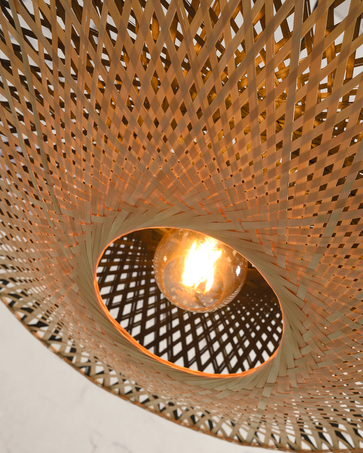 Lampada da soffitto in bambù Kalimantan