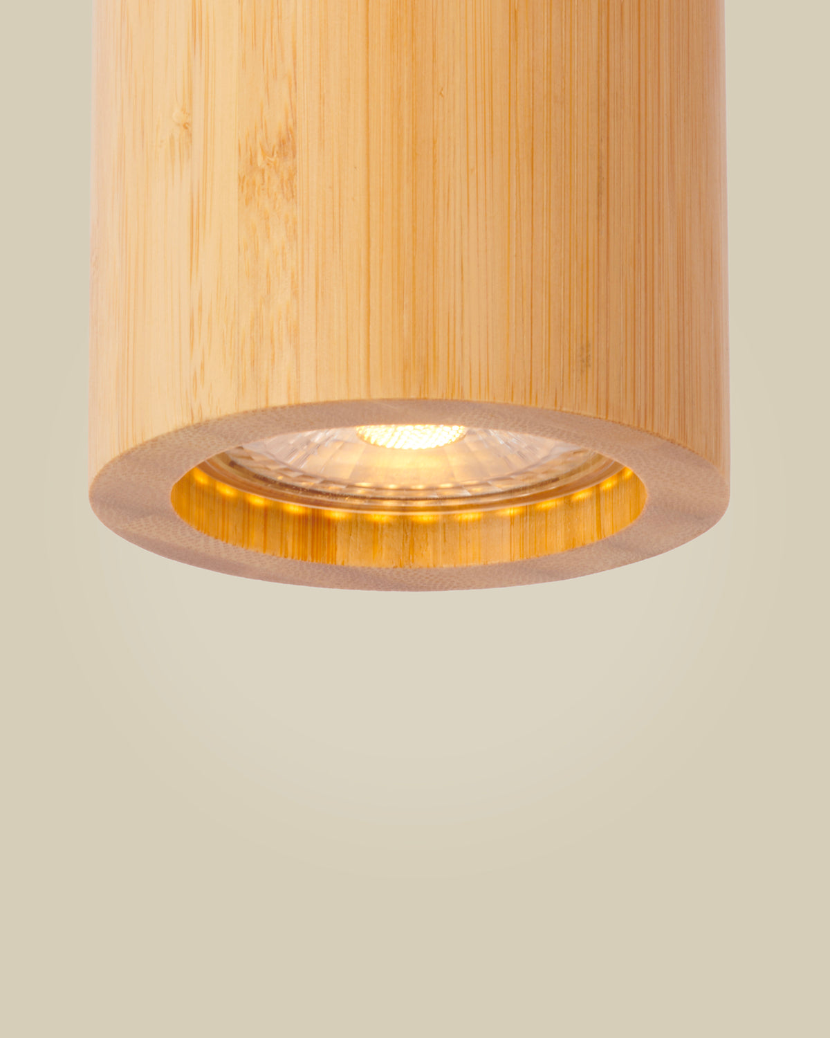 Lampada a sospensione in bambù Java