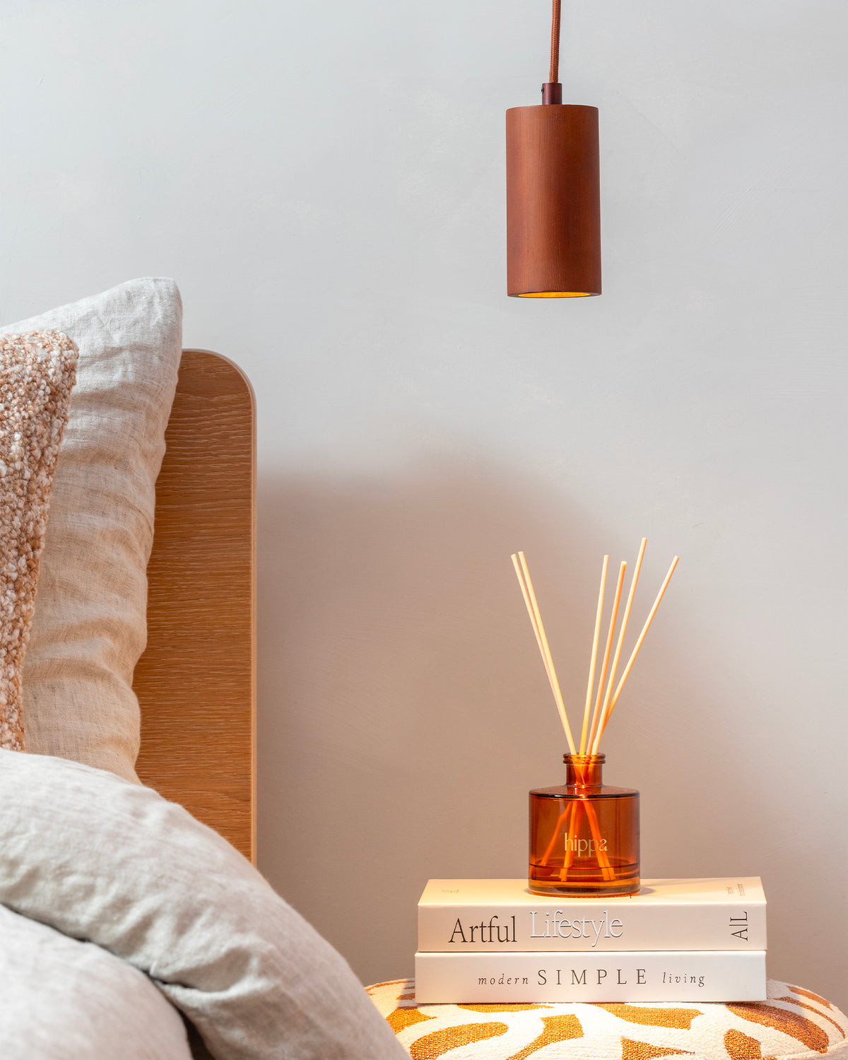 Lampada a sospensione in bambù Java