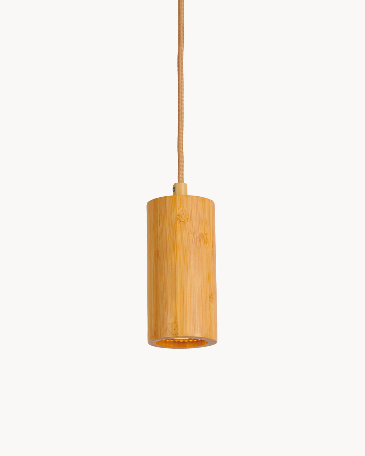 Lampada a sospensione in bambù Java