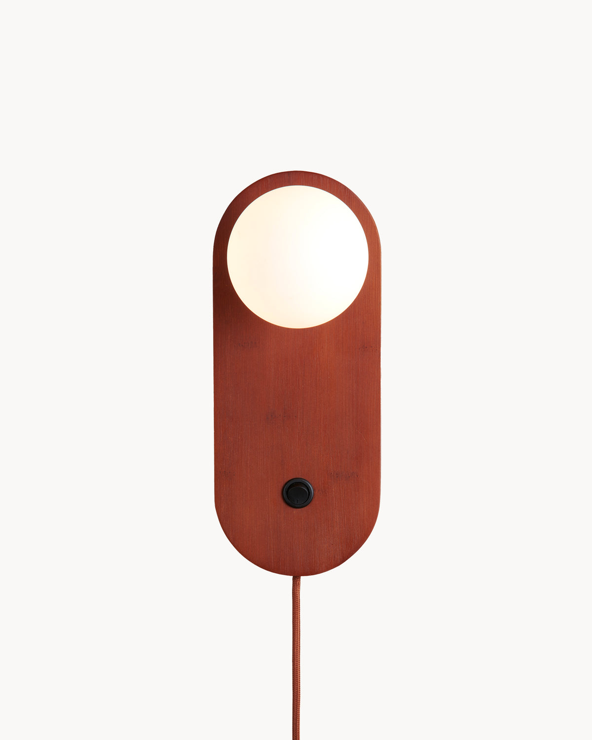 Lampada da parete in bambù Java