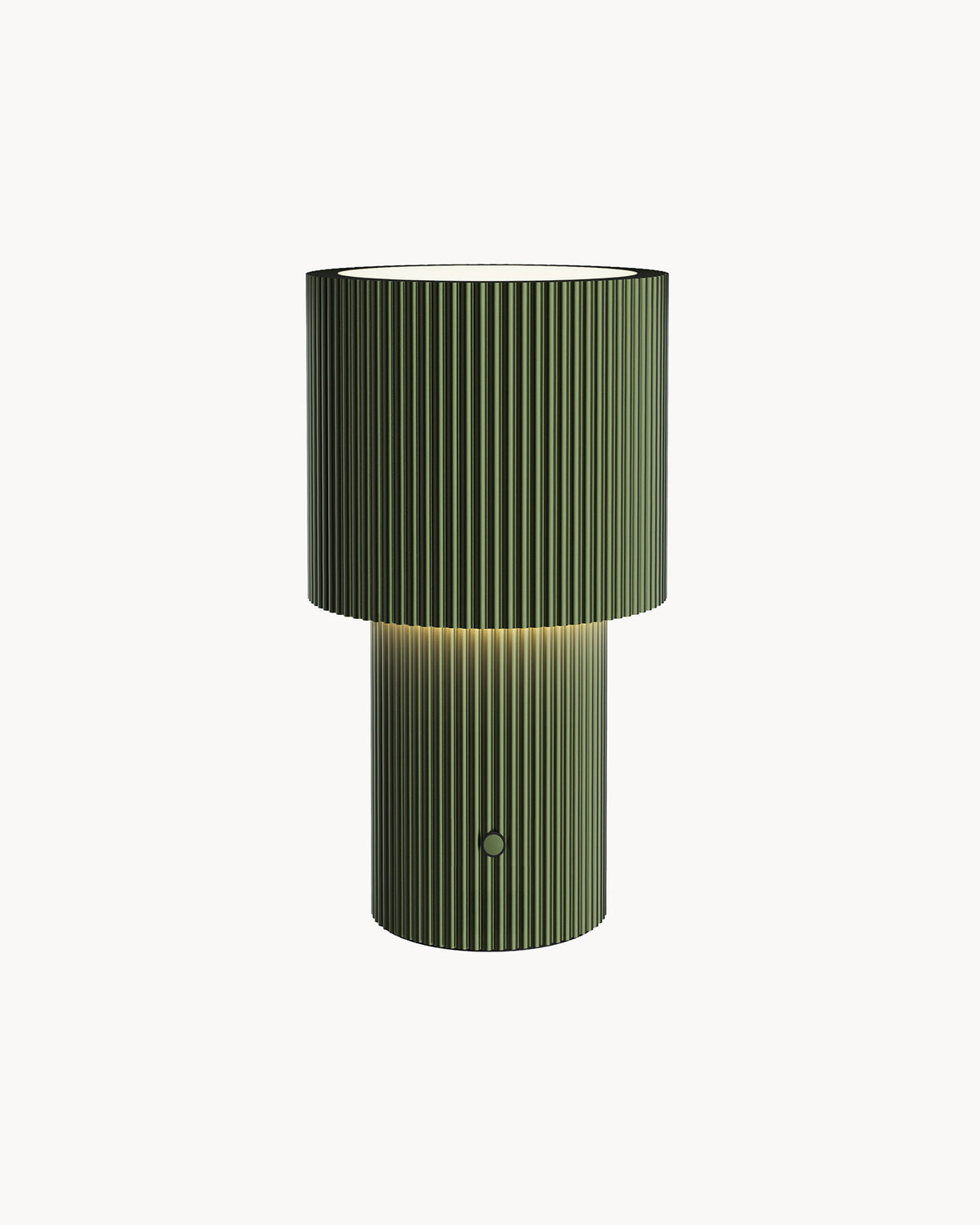 Lampada da tavolo portatile ricaricabile in alluminio Iluma