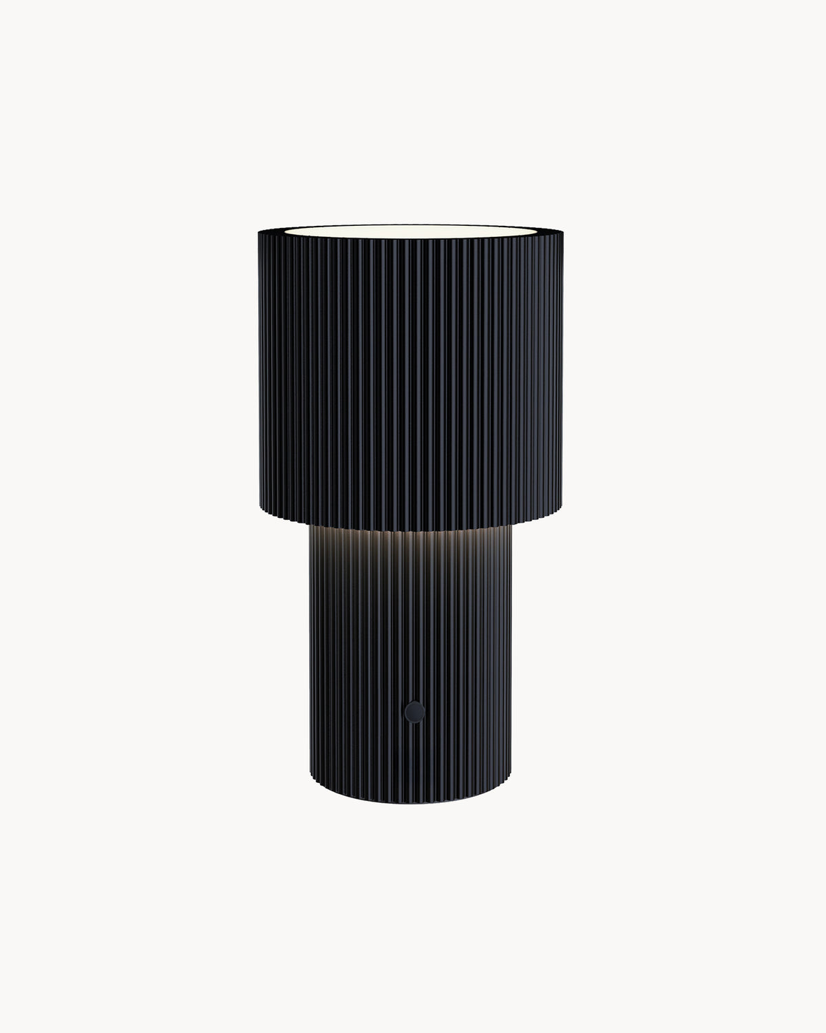 Lampada da tavolo portatile ricaricabile in alluminio Iluma