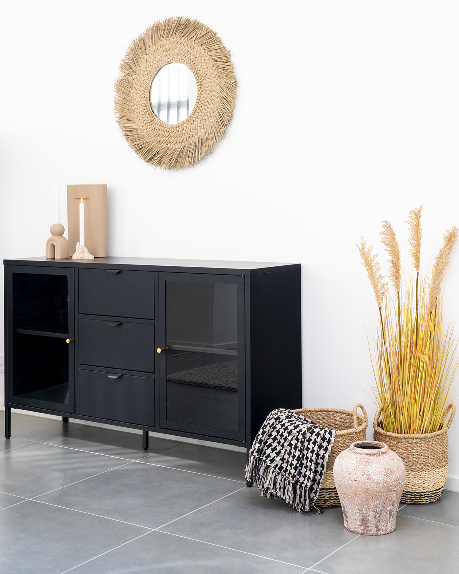 Plaid in cotone Side