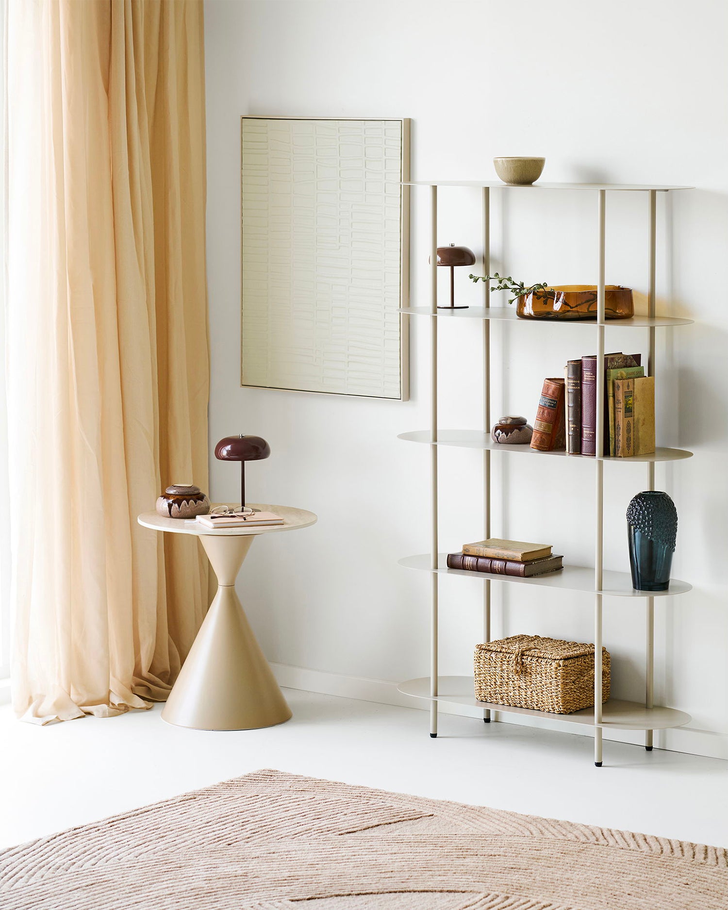 Scaffale da parete in metallo Rieti