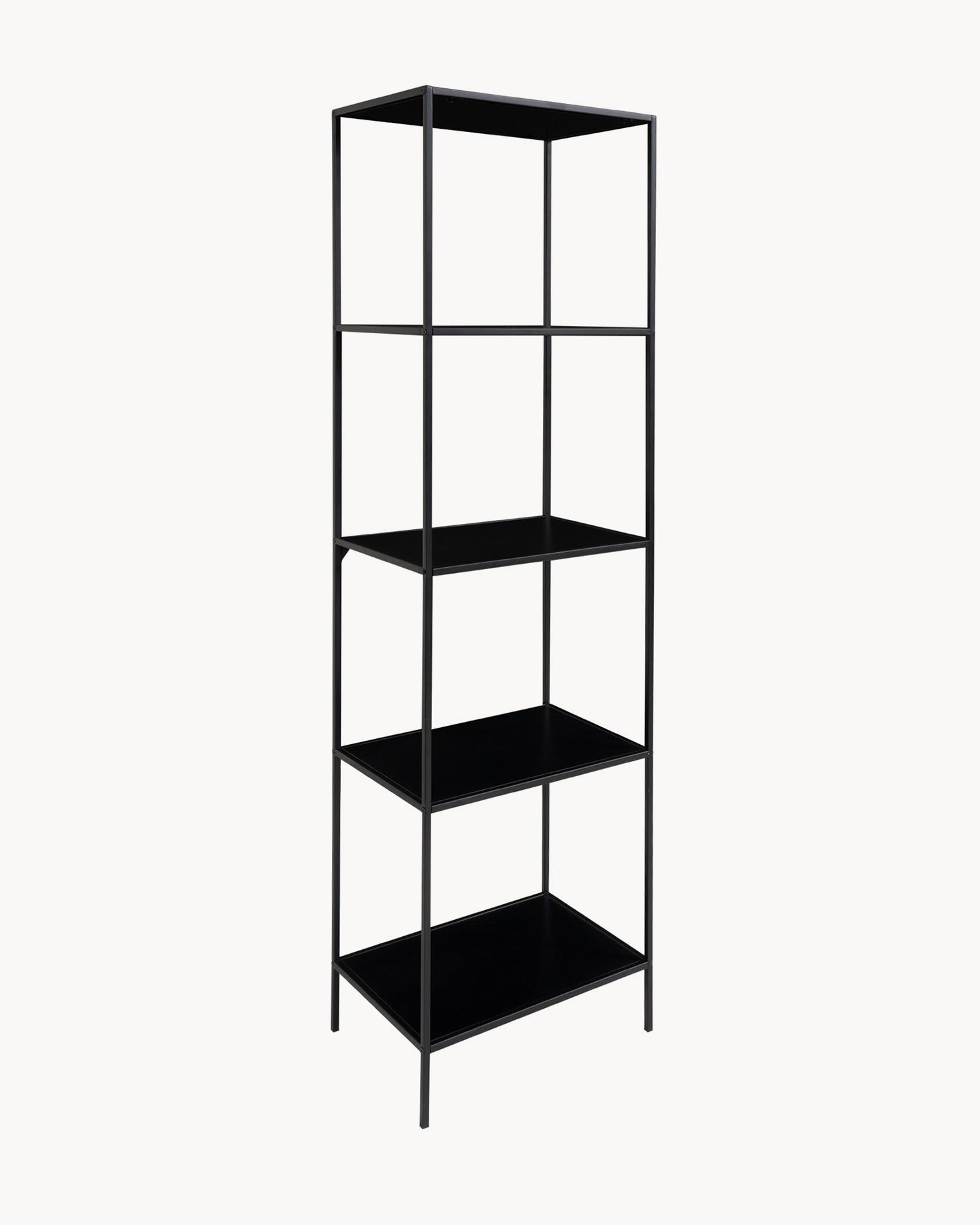 Scaffale in metallo Vita, nero
