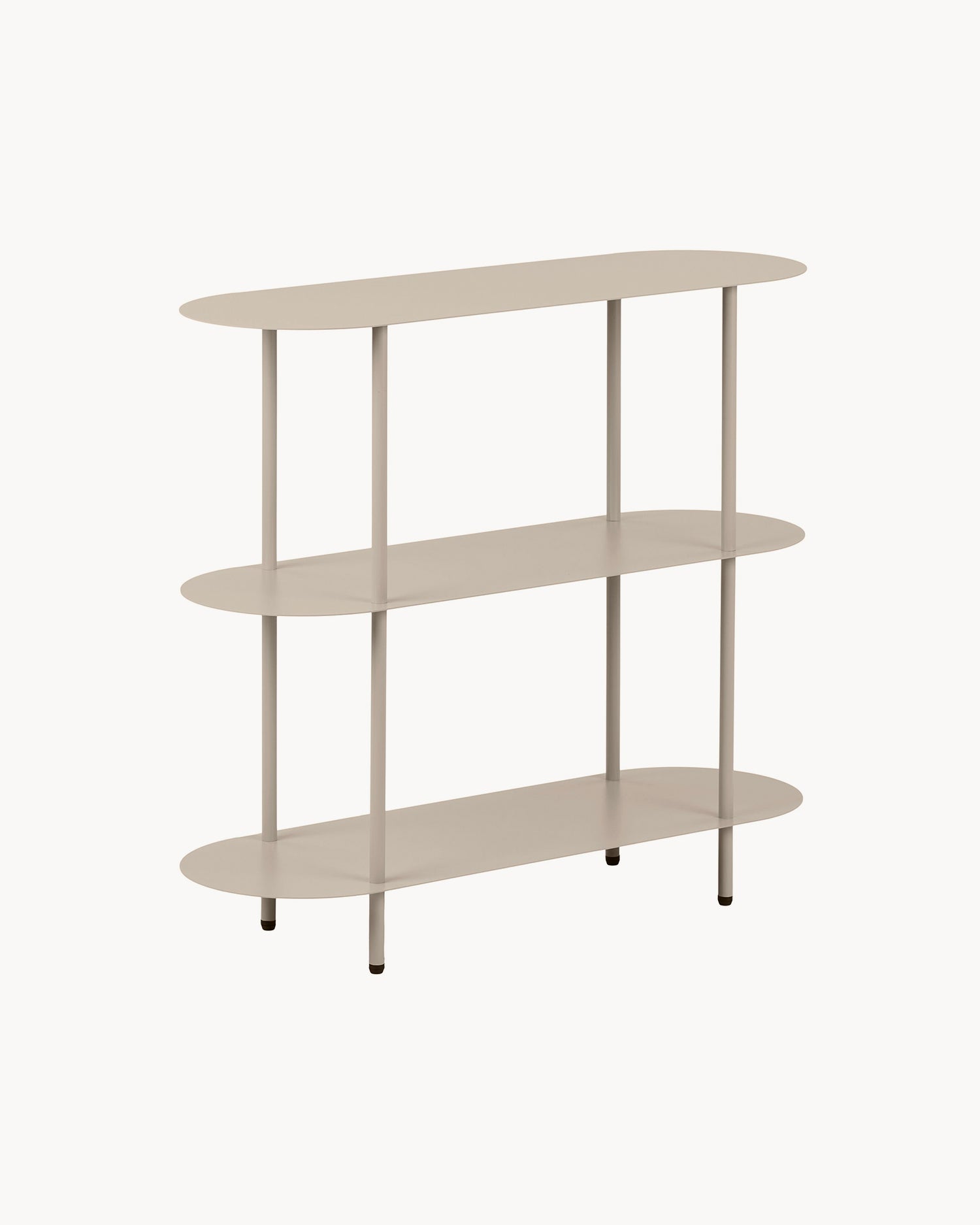 Scaffale basso da parete in metallo Rieti