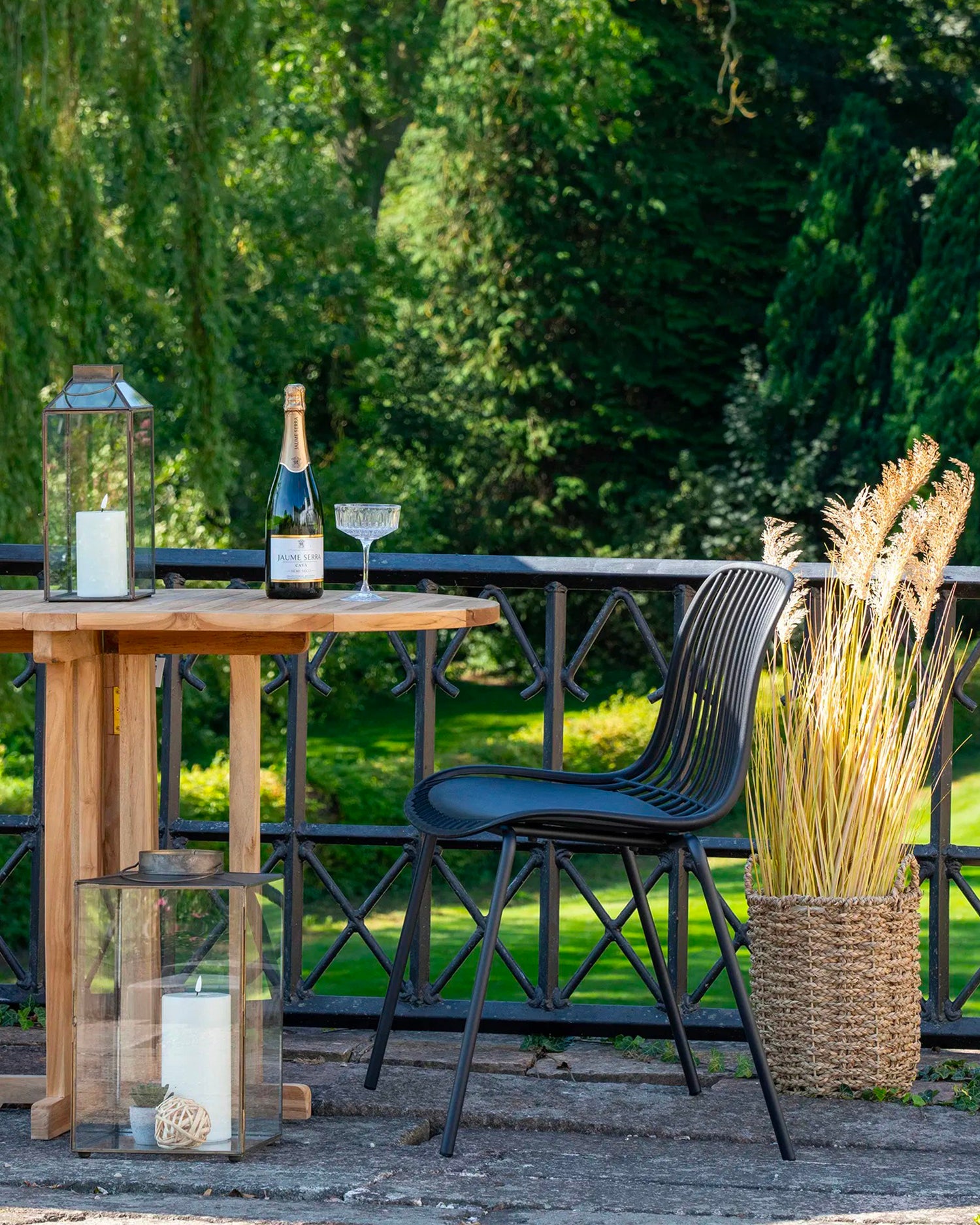 Set 2 sedie da esterno in polipropilene Branson