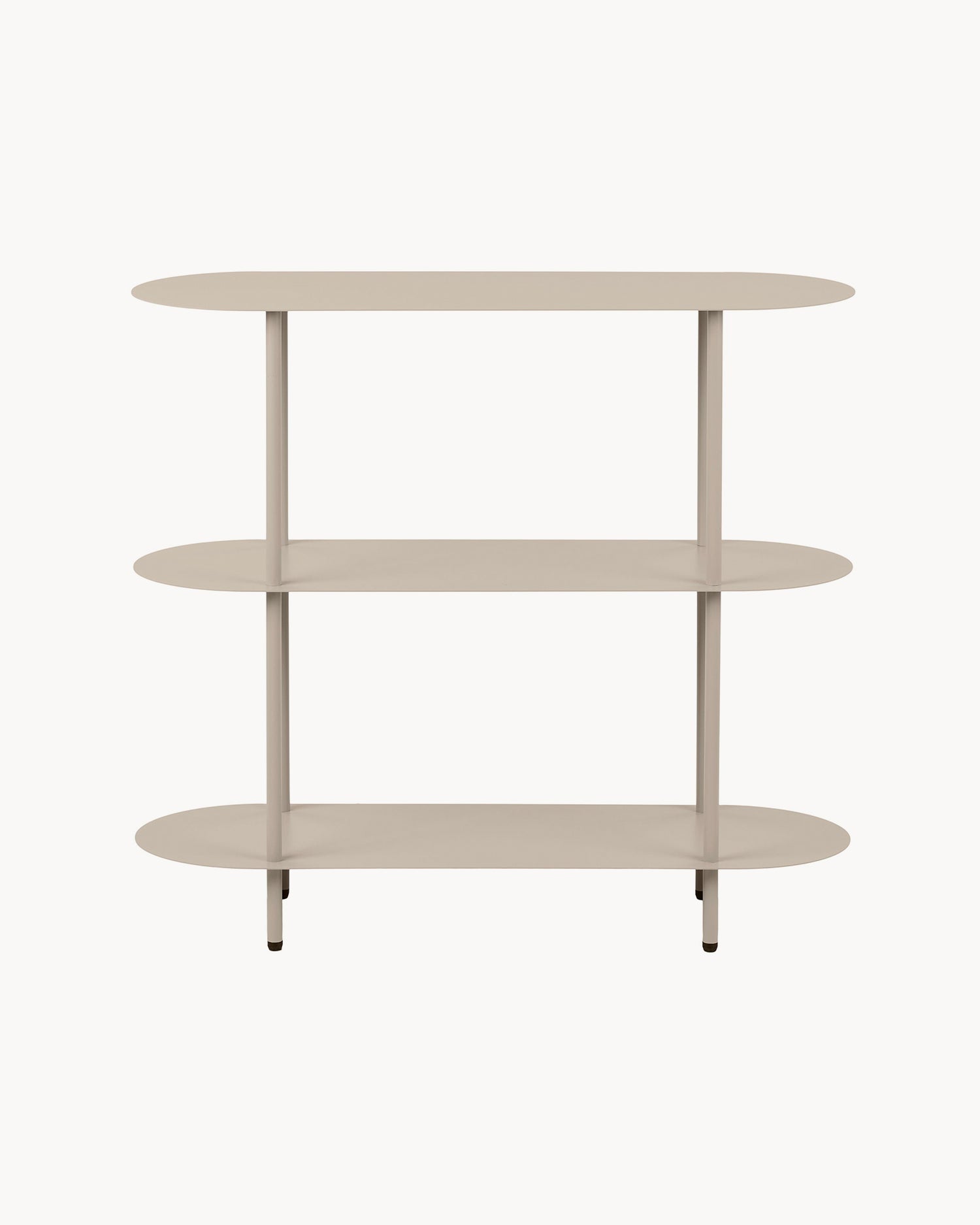 Scaffale basso da parete in metallo Rieti