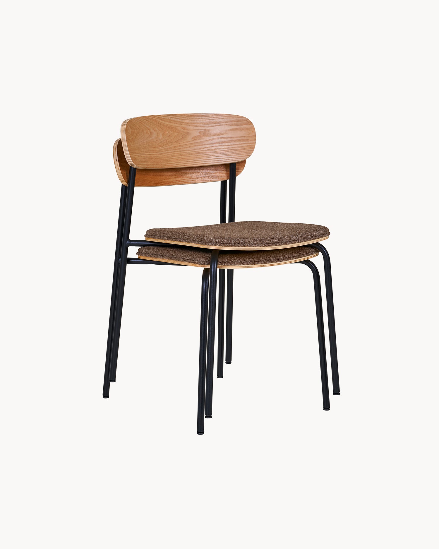 Set 2 sedie da pranzo in frassino Estepona