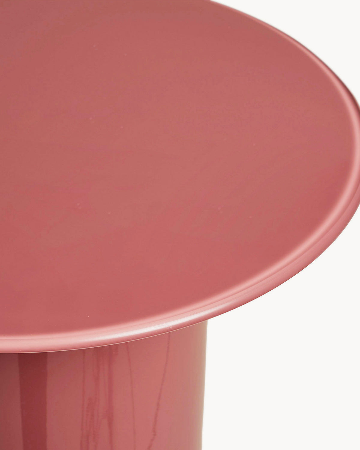 Tavolino in vetro rosa Florens
