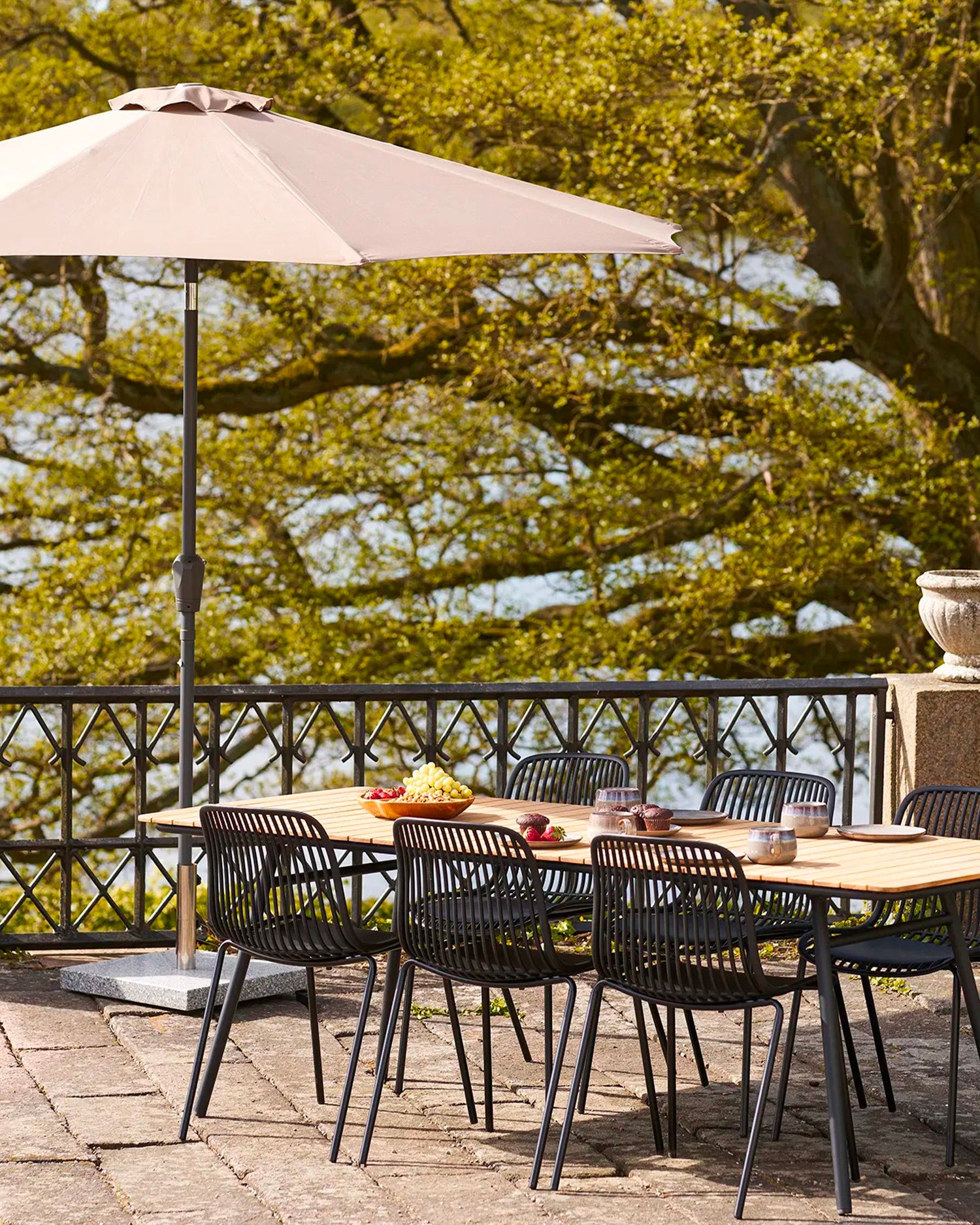 Set 2 sedie da esterno in polipropilene Branson