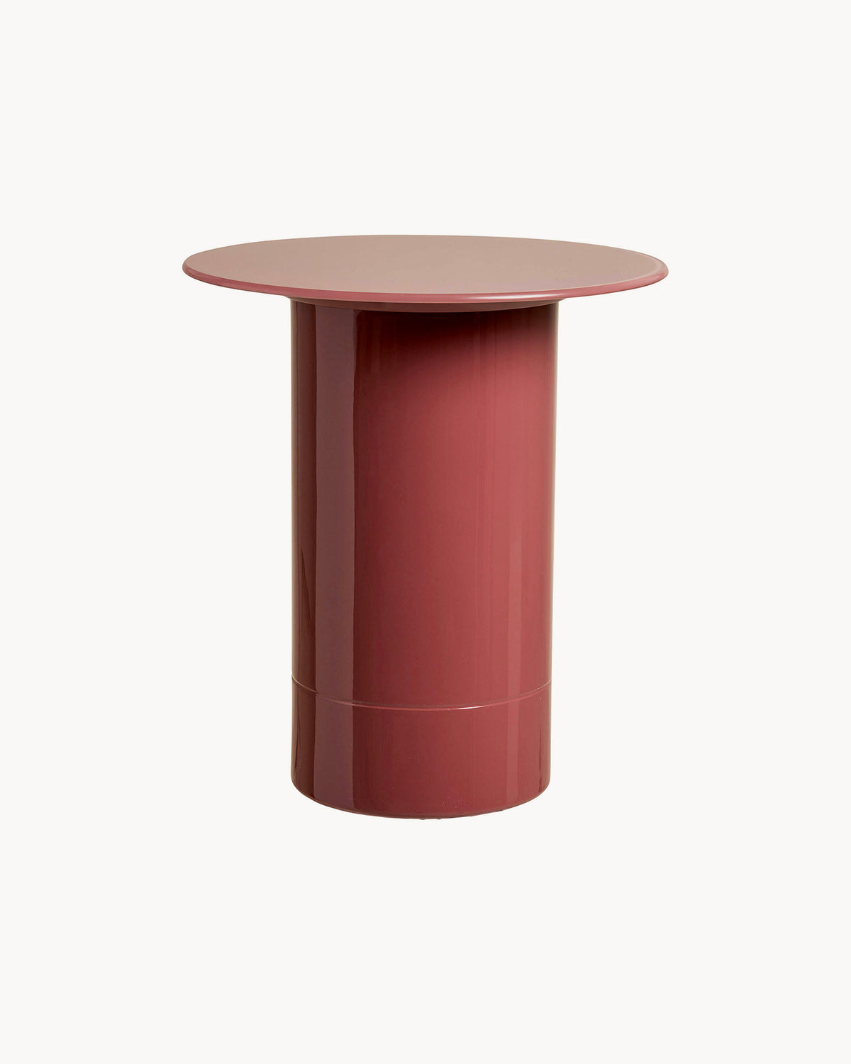 Tavolino in vetro rosa Florens
