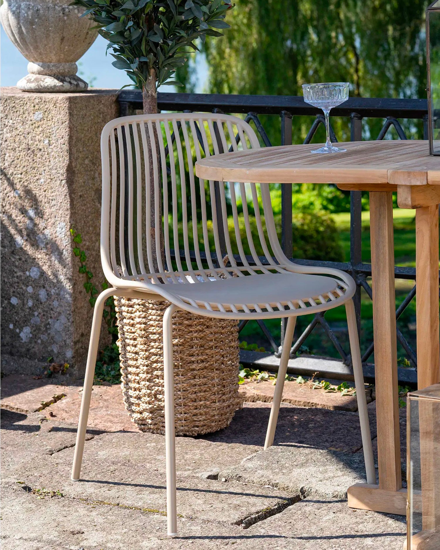 Set 2 sedie da esterno in polipropilene Branson