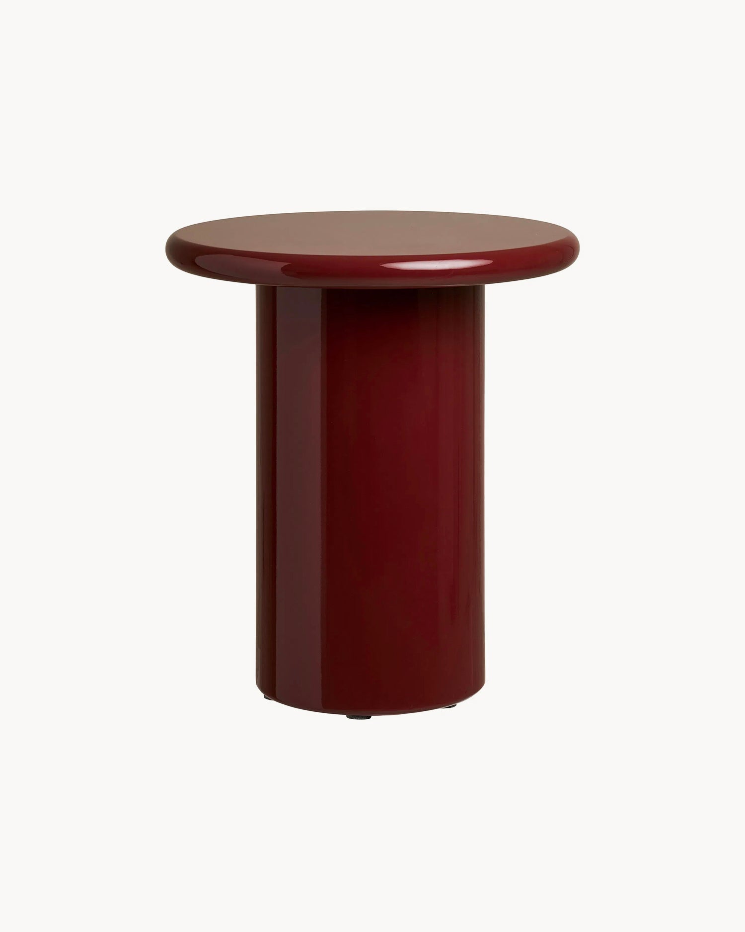 Tavolino laterale con finitura lucida Otago