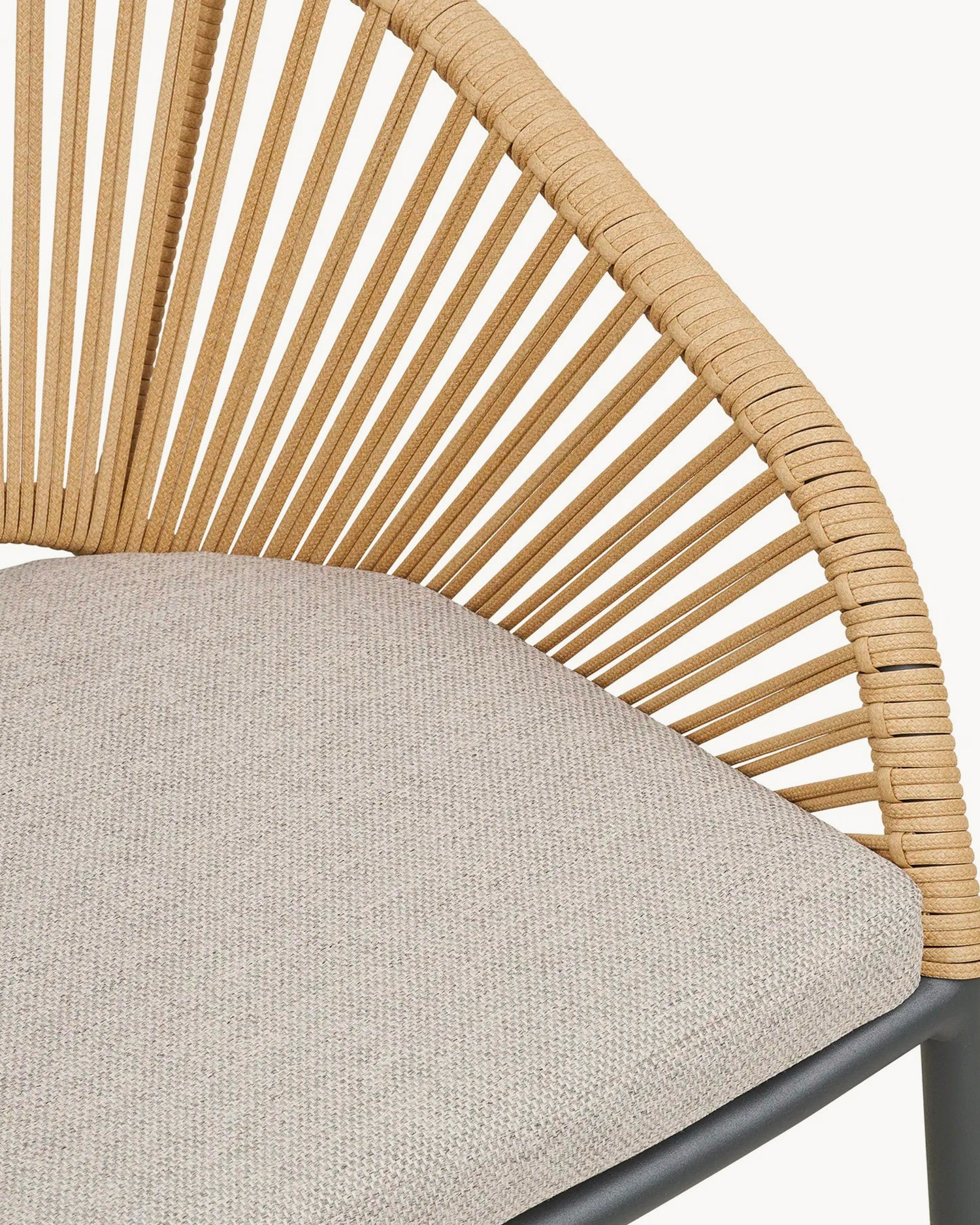 Set 2 sedie da esterno con cuscino Novella