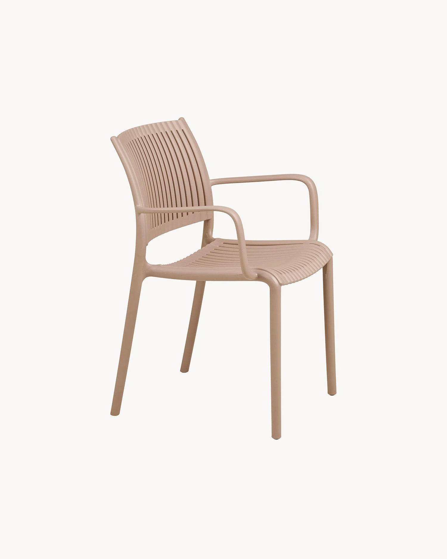 Set 2 sedie da esterno con braccioli Manzano