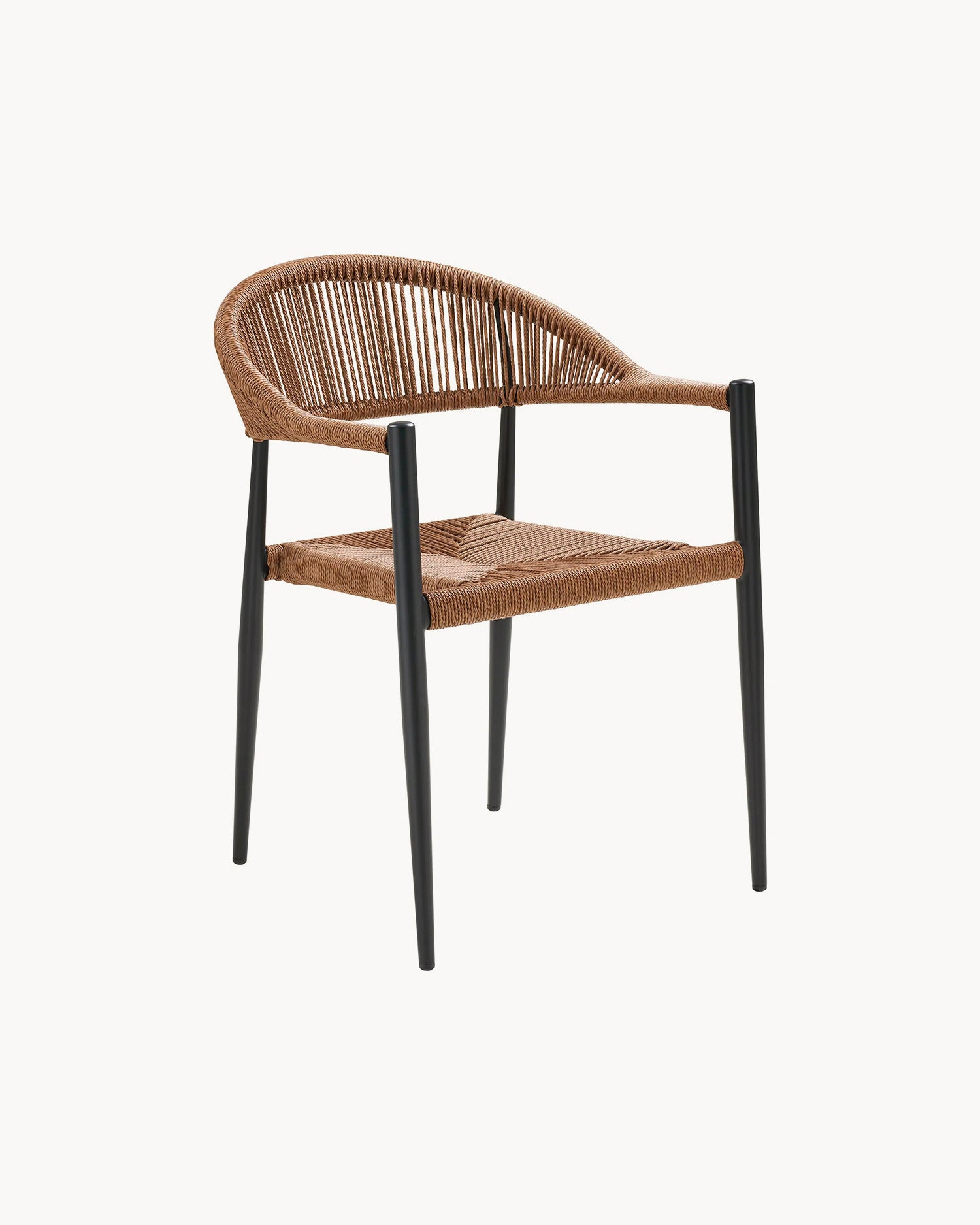 Set 2 sedie da esterno in rattan Canari