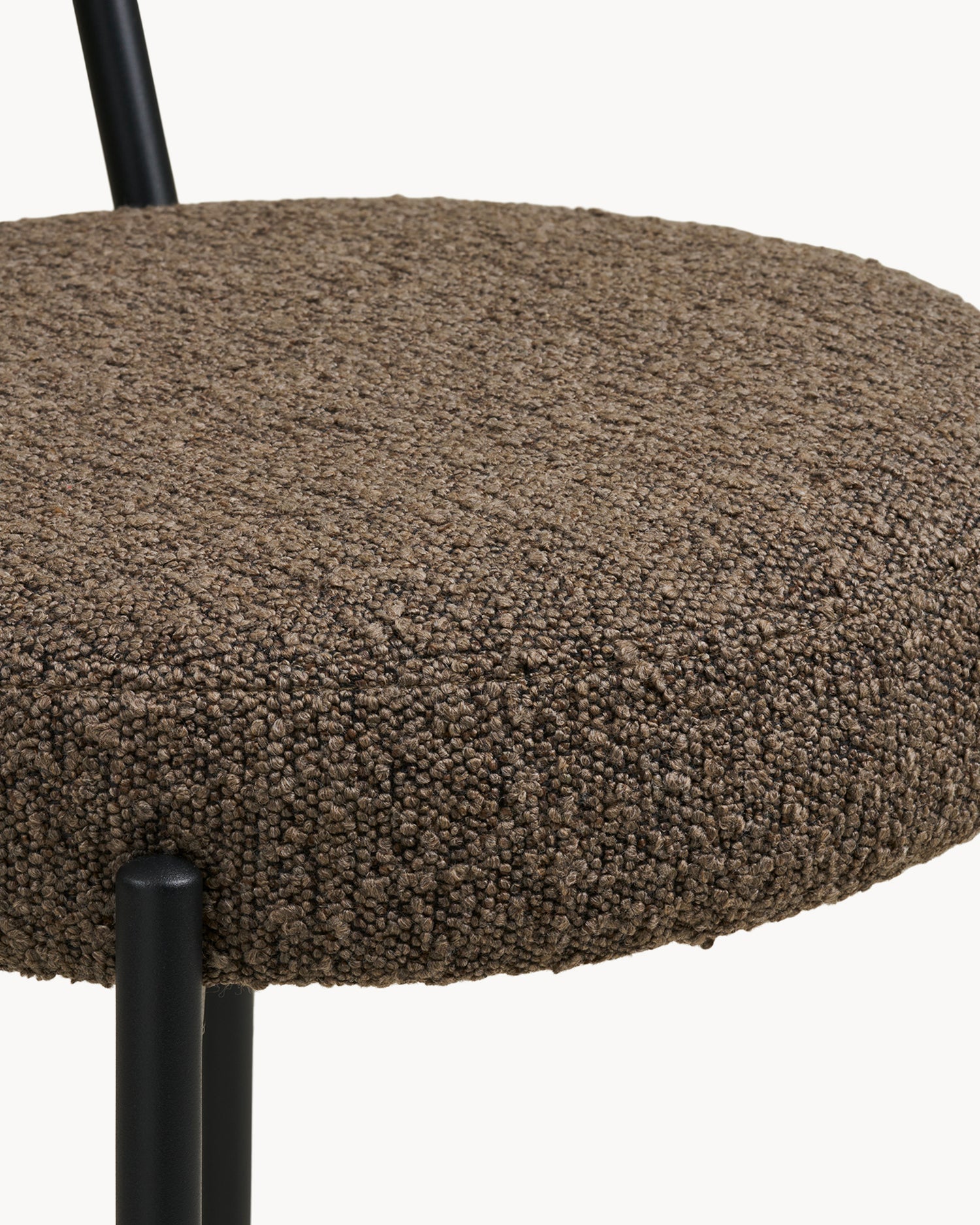 Set 2 sgabelli da cucina in bouclè Badalona