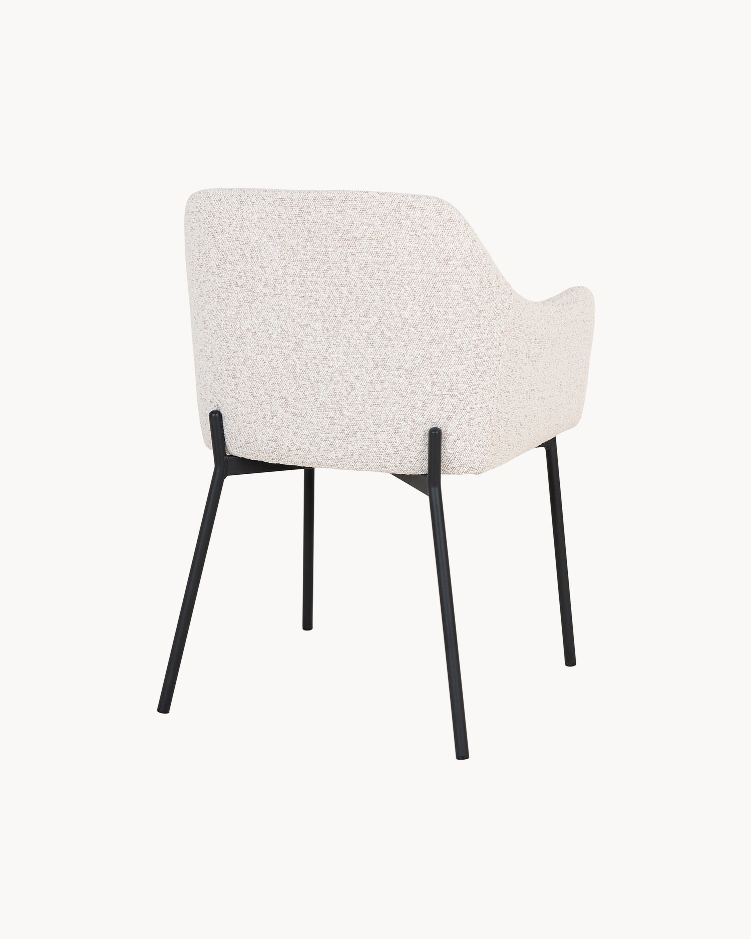 Set 2 sedie da pranzo in bouclé Melilla