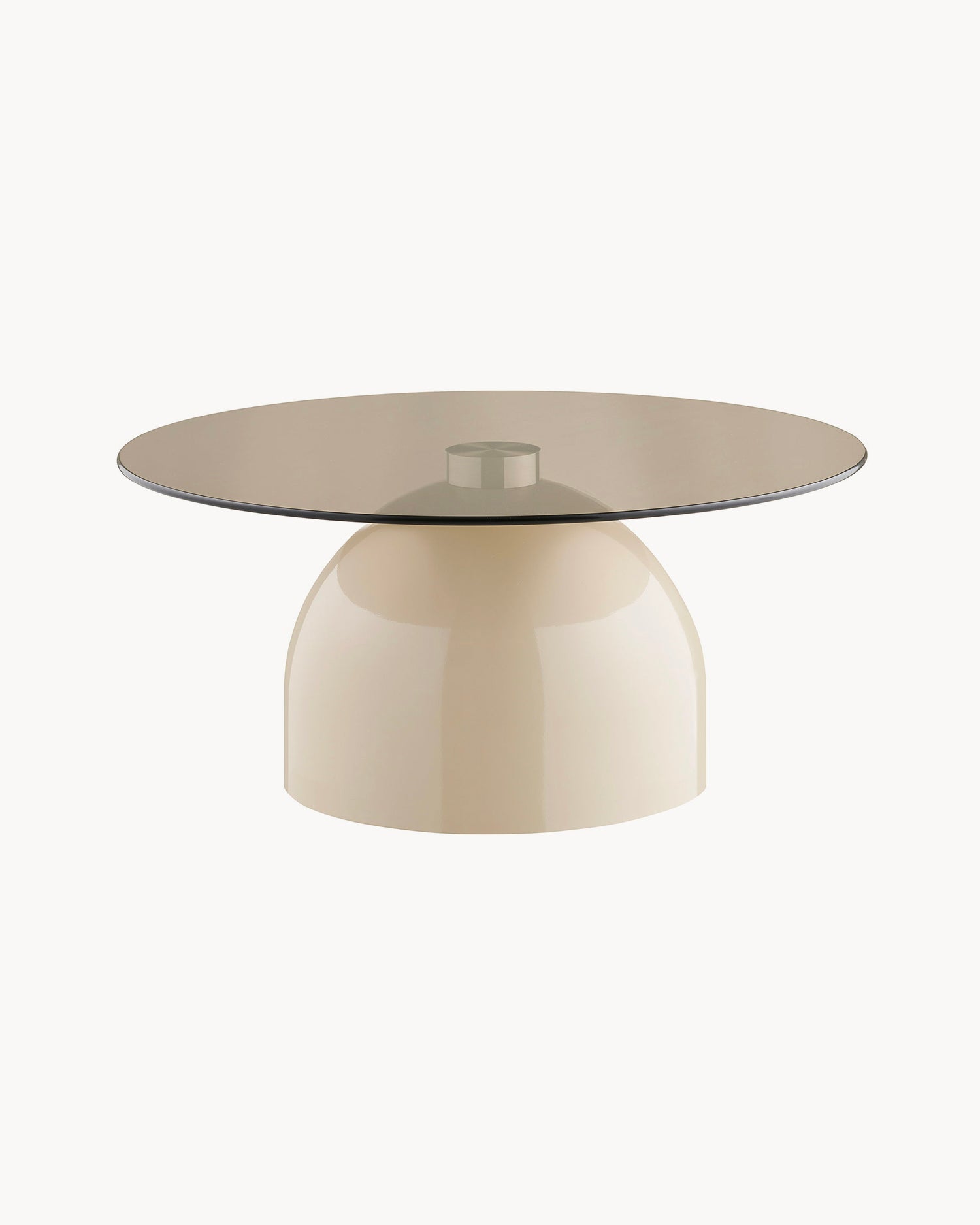 Tavolino da salotto con piano in vetro temperato Ravello