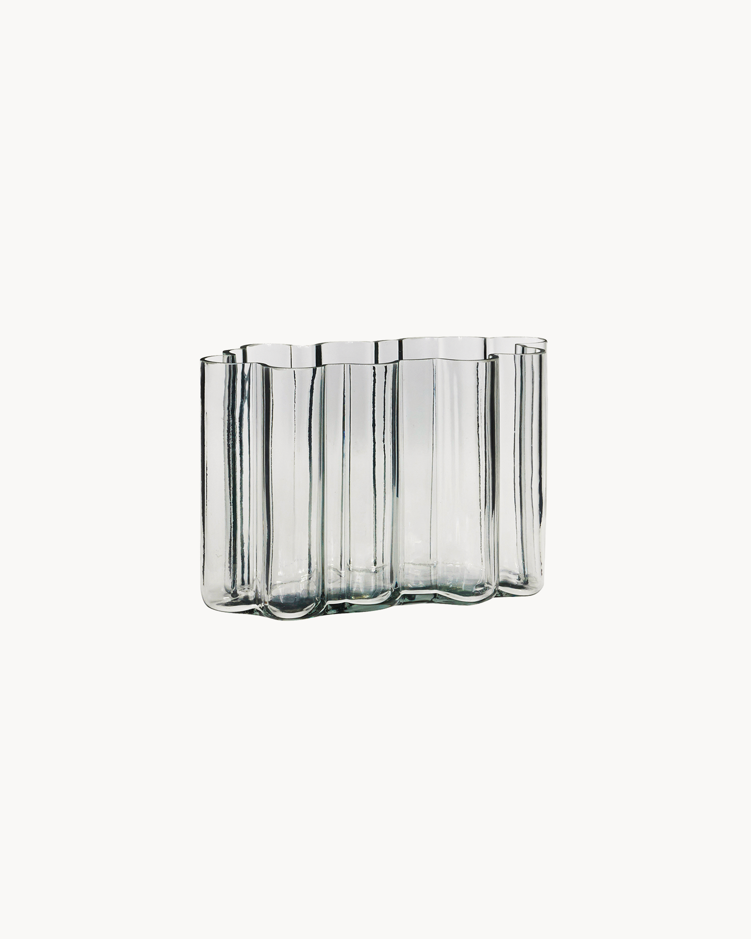 Vaso in vetro Umber, trasparente