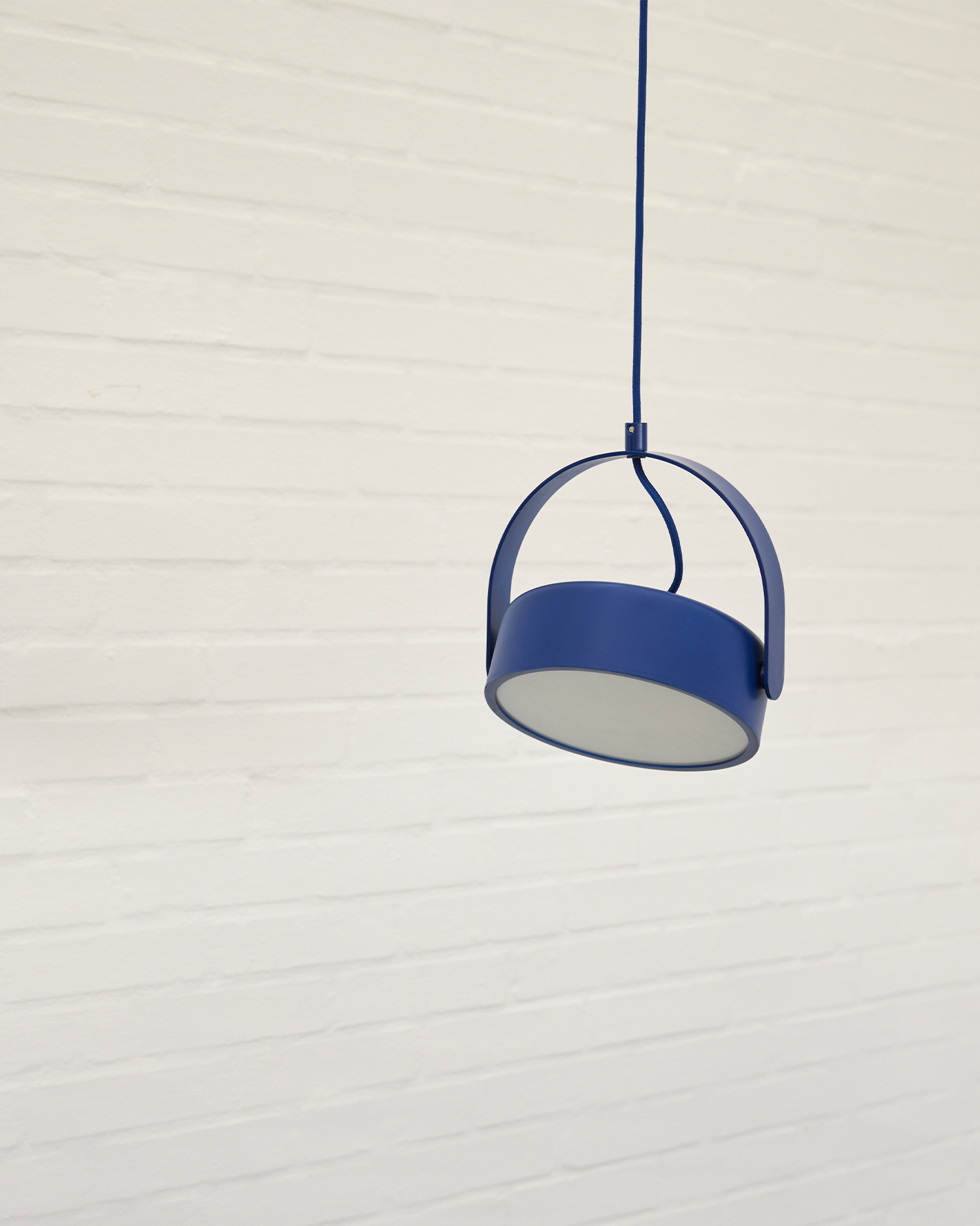 Lampada a sospensione Stage, blu