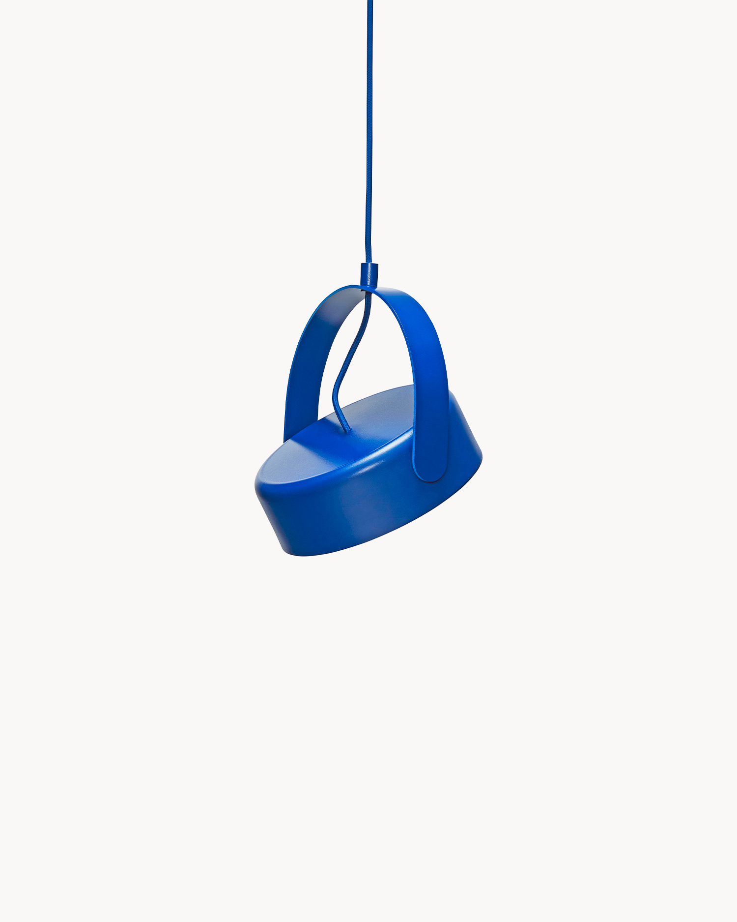 Lampada a sospensione Stage, blu