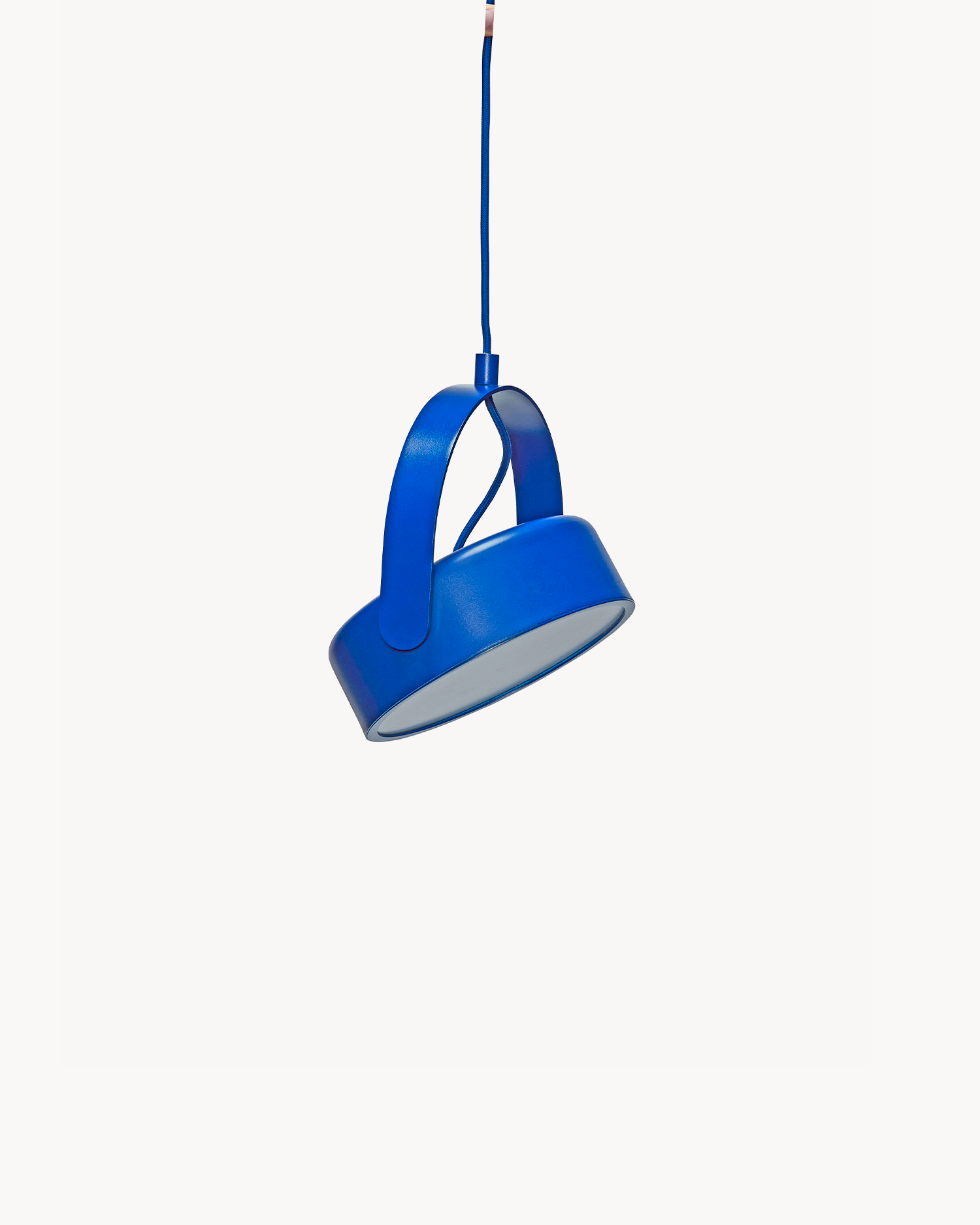 Lampada a sospensione Stage, blu