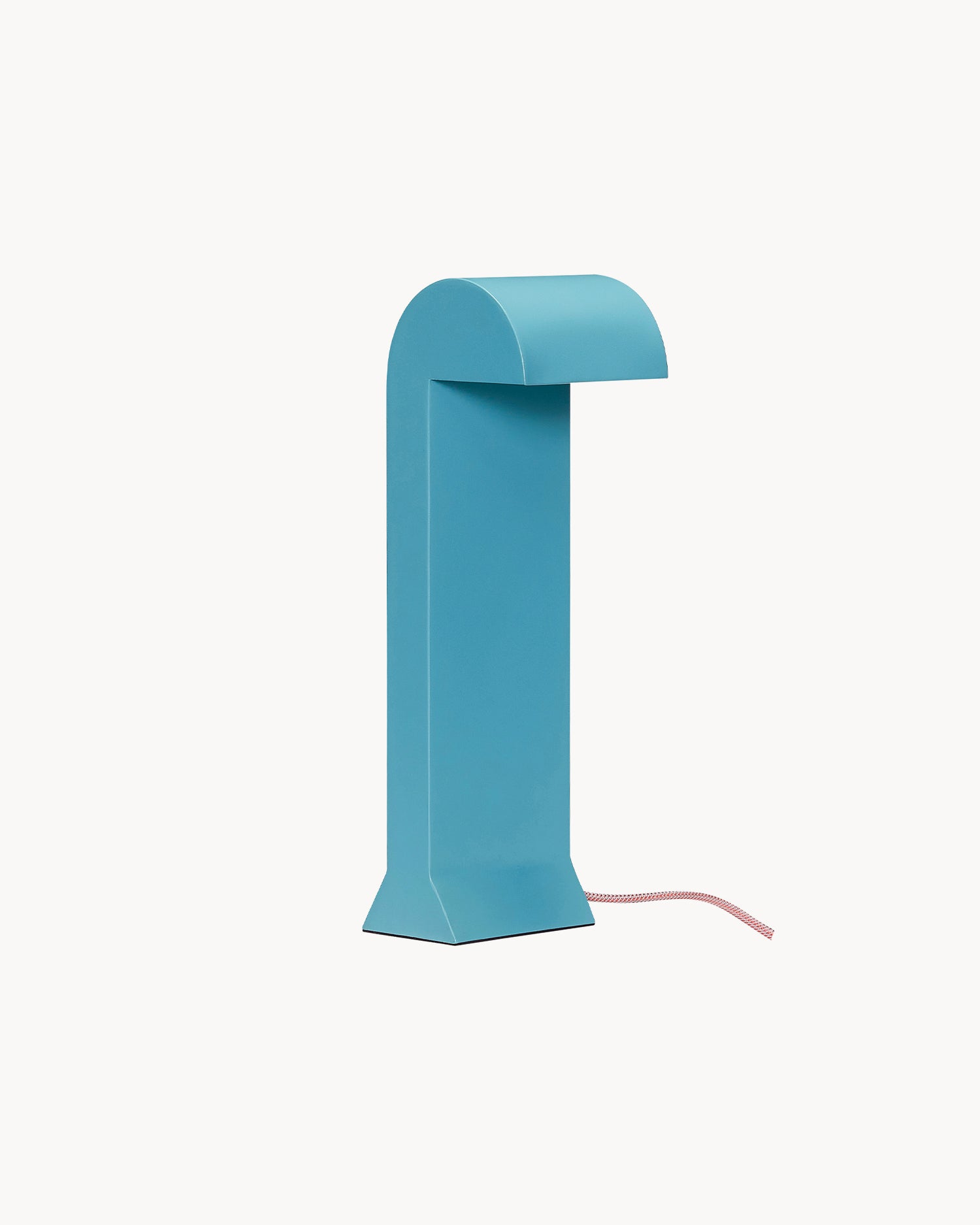 Lampada da tavolo Soothe, azzurra