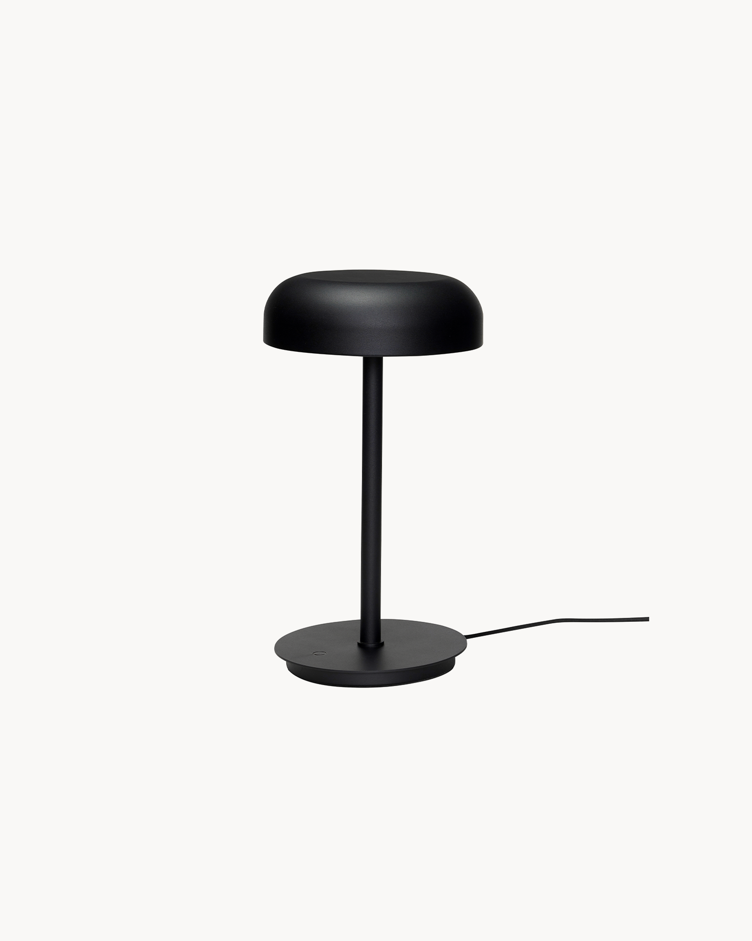 Lampada da tavolo Velo, nera