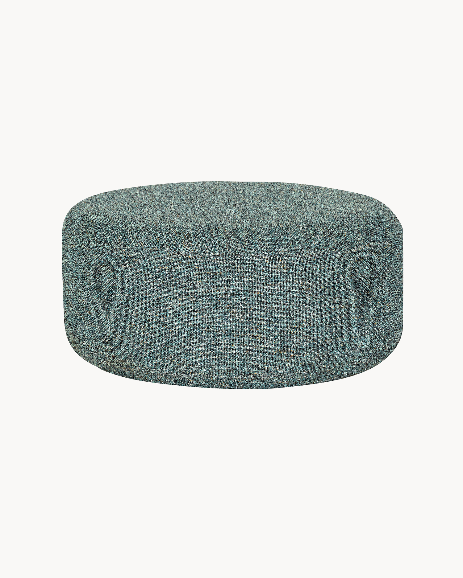 Pouf grande imbottito Marshmellow, grigio scuro