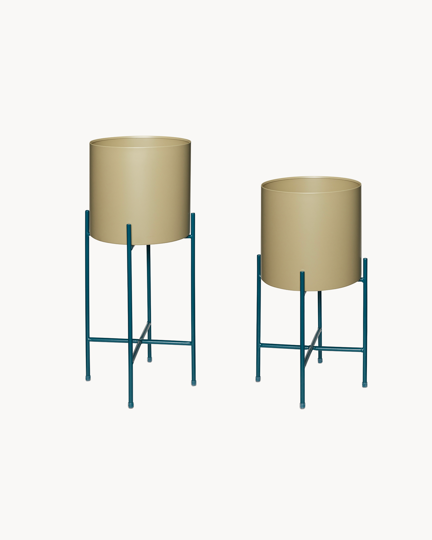 Set 2 portavasi Airy, sabbia