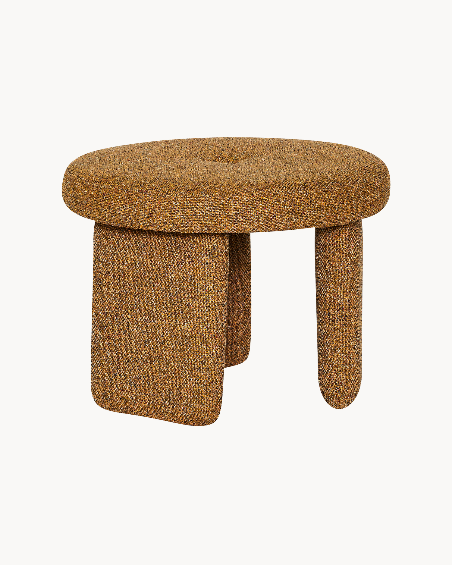 Pouf imbottico Rocco, ocra