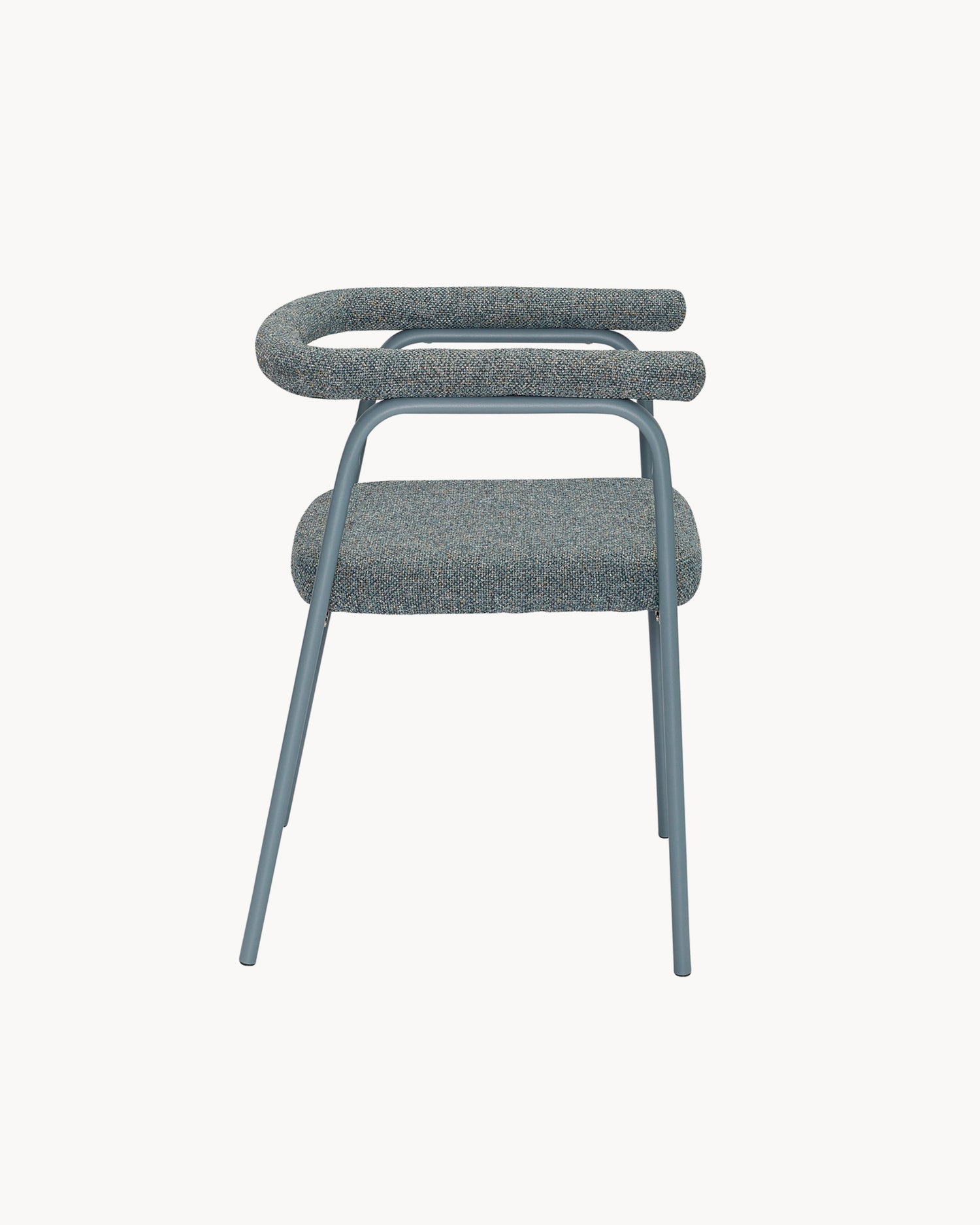 Set 2 sedie da pranzo imbottite Ecto