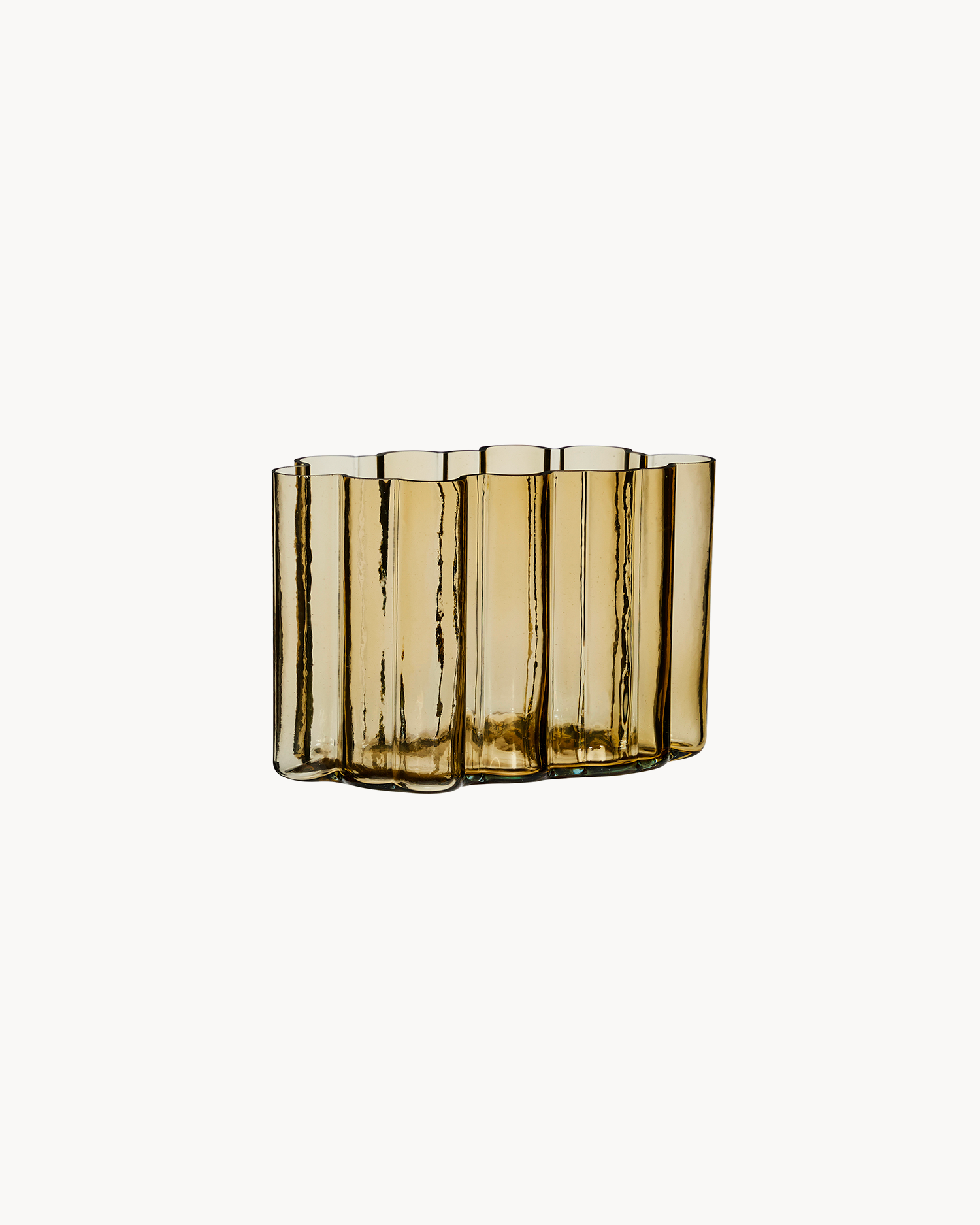 Vaso in vetro Umber, ambra