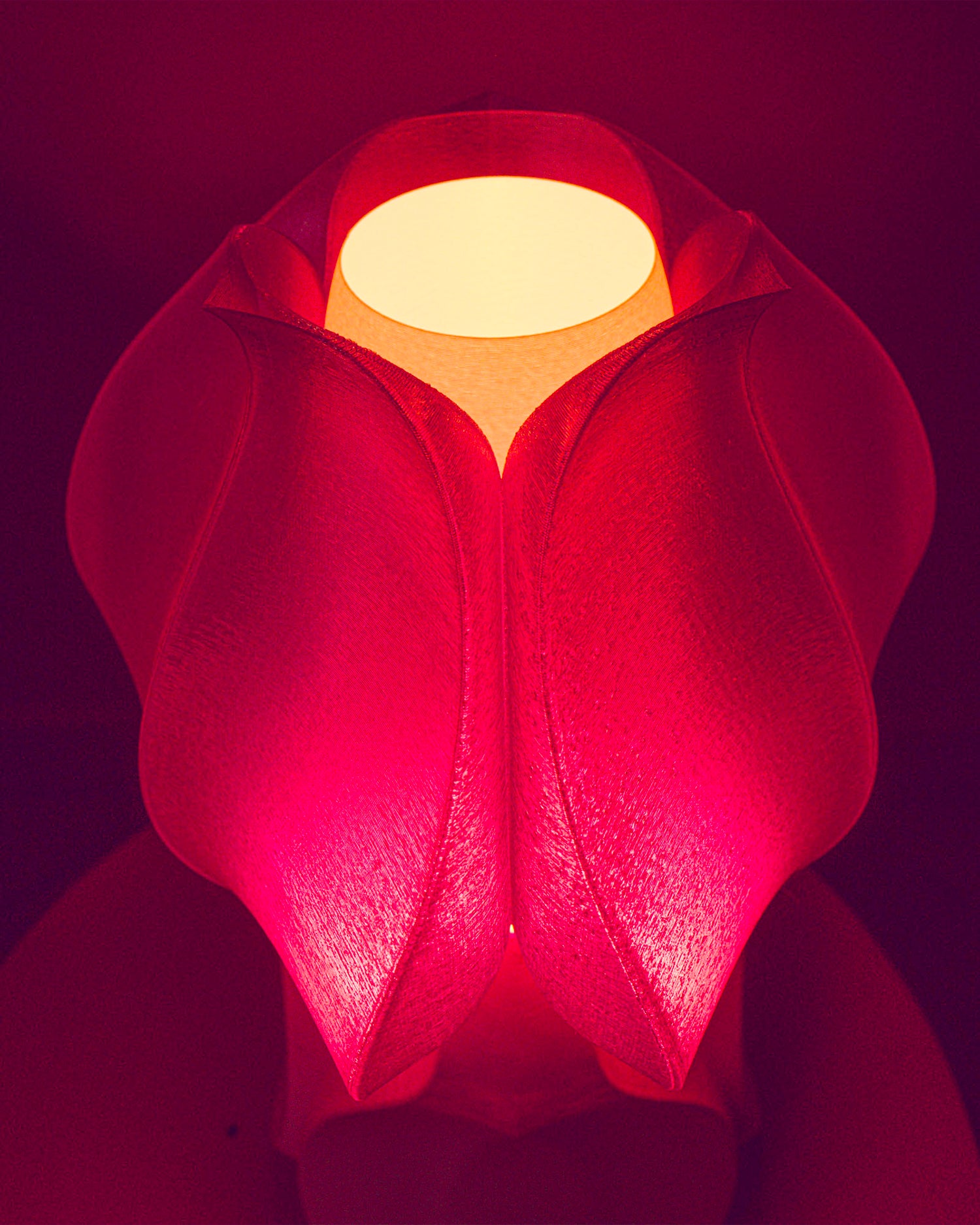 Lampada da tavolo stampata in 3D Iris Mini